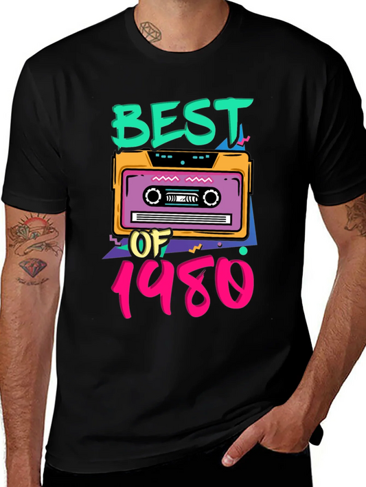 Best of 1980s Cassette Tape Graphic Tee