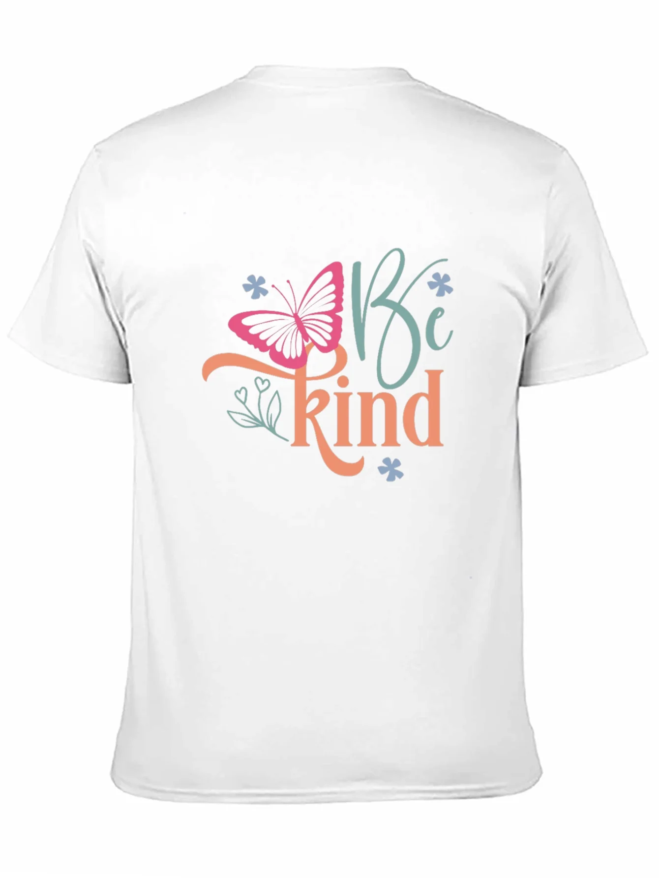 Be Kind Butterfly Graphic T-Shirt - Black