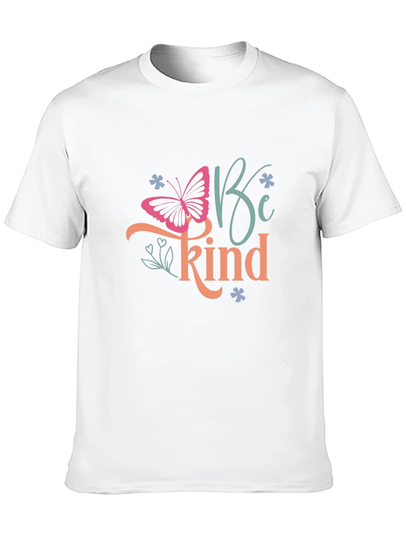 Be Kind Butterfly Graphic T-Shirt - Black