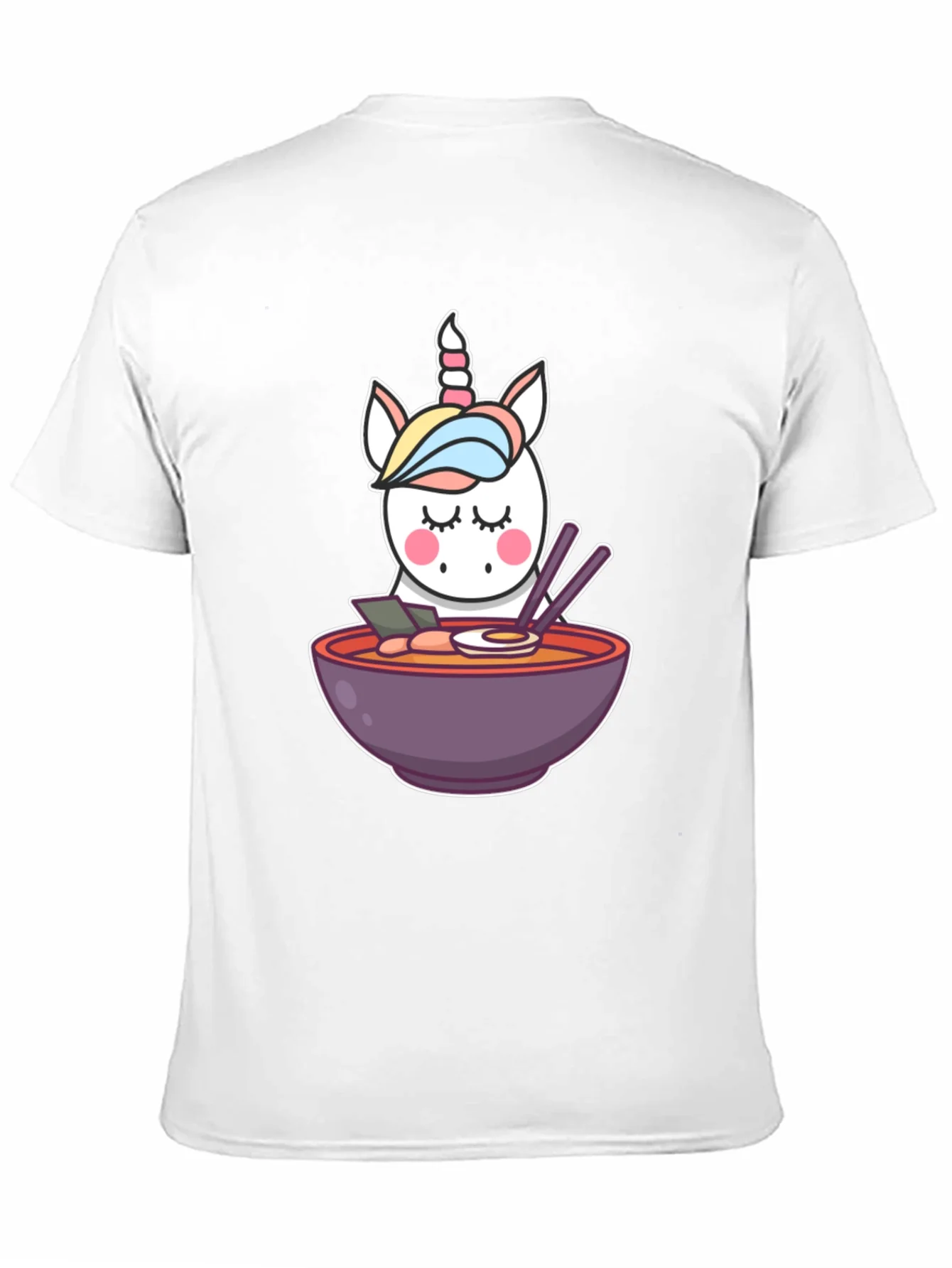 Unicorn Ramen Black T-Shirt