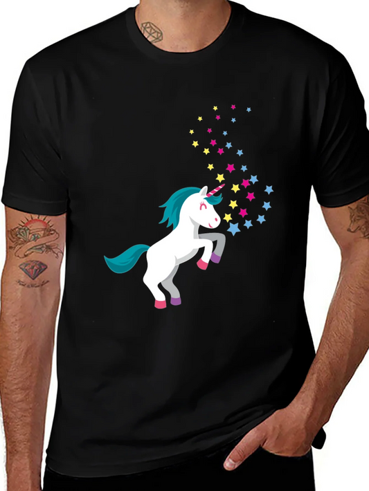 Unicorn Star T-Shirt - Magical Graphic Tee