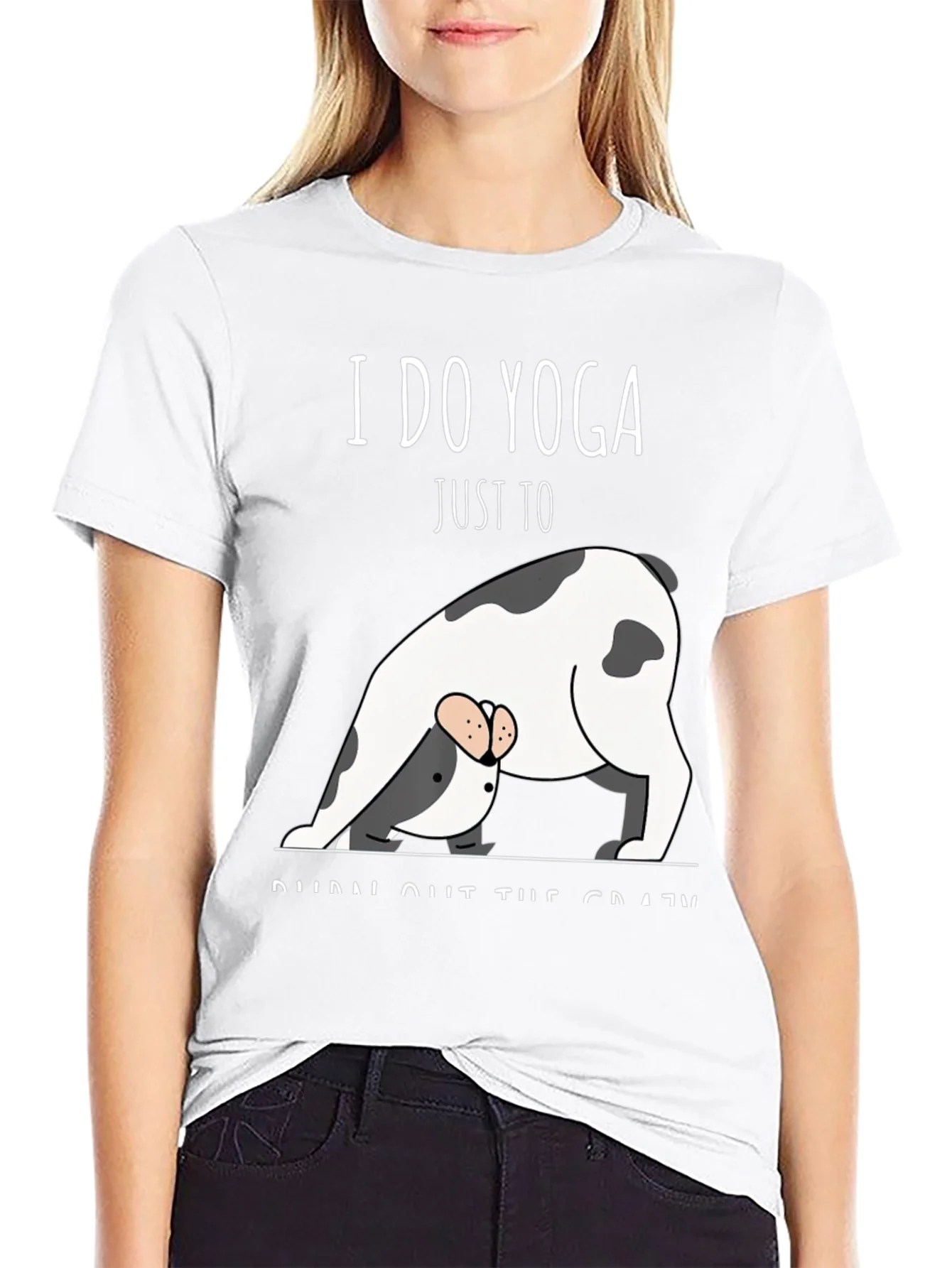 Yoga Dog T-Shirt - Burn Out The Crazy Tee
