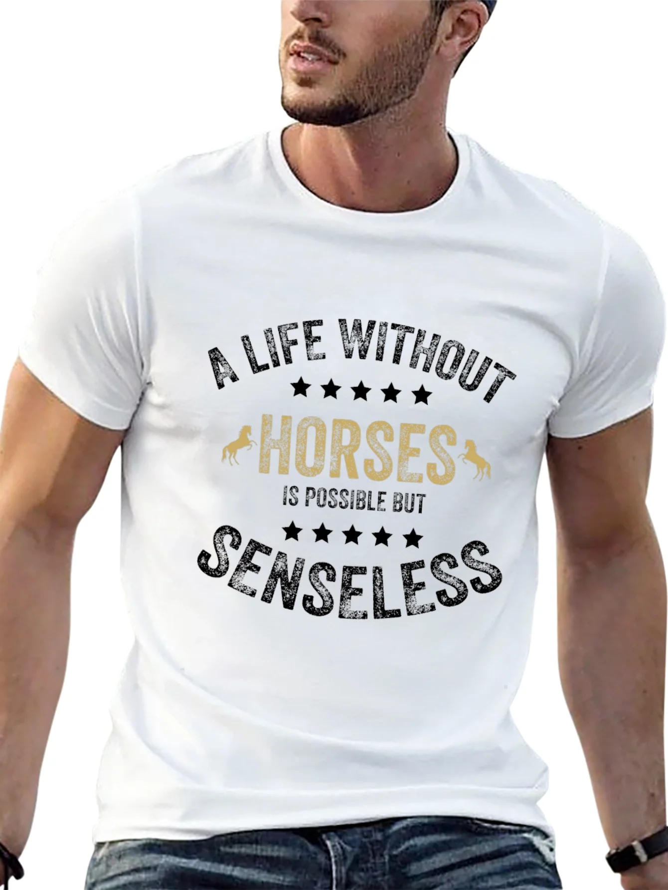 A Life Without Horses T-Shirt