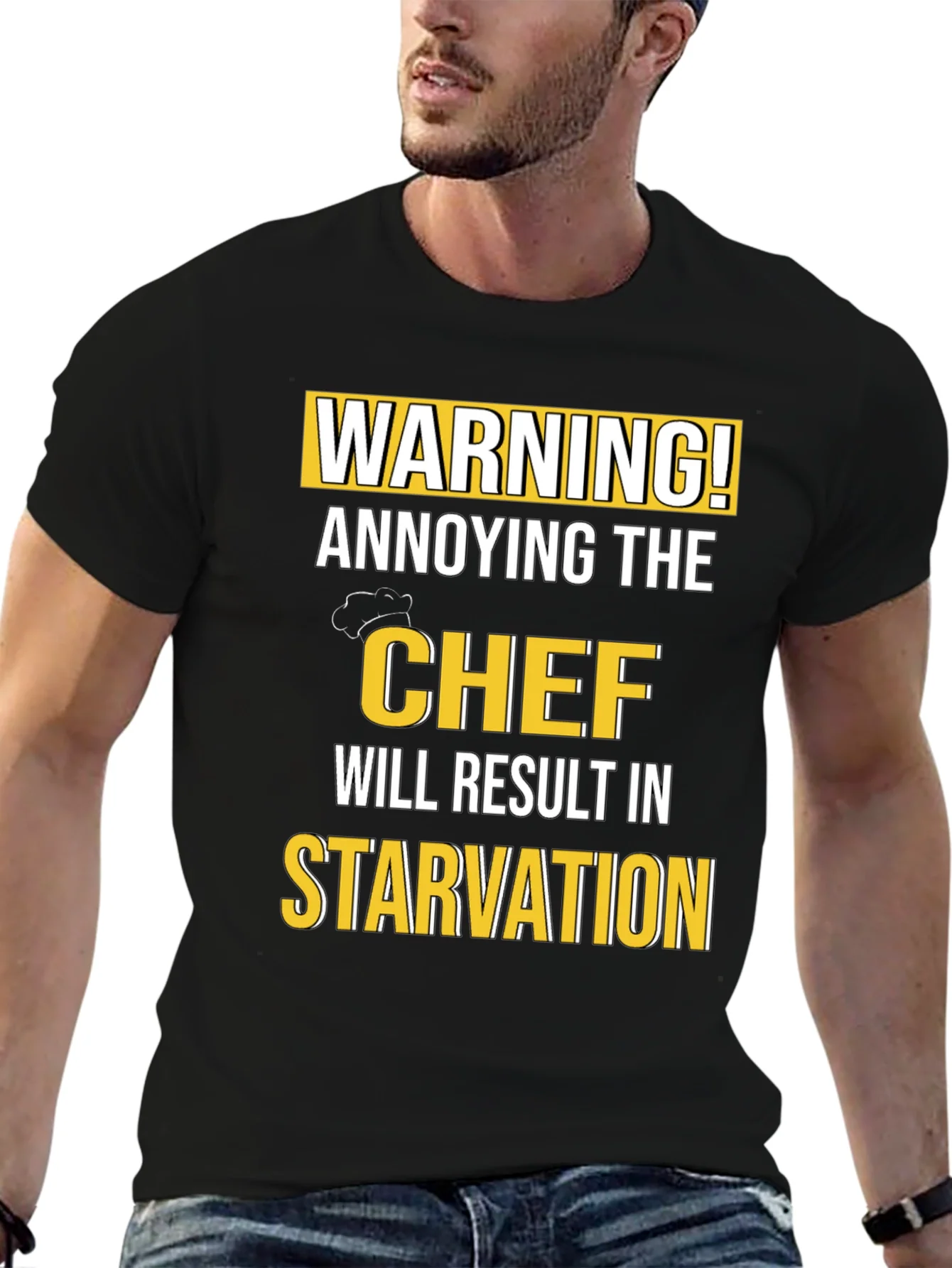 Warning Chef T-Shirt - Funny Cook Gift