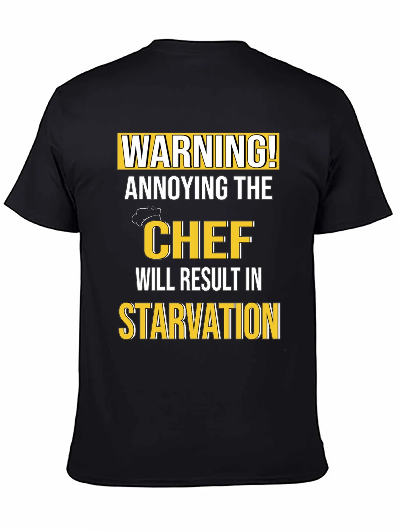 Warning Chef T-Shirt - Funny Cook Gift