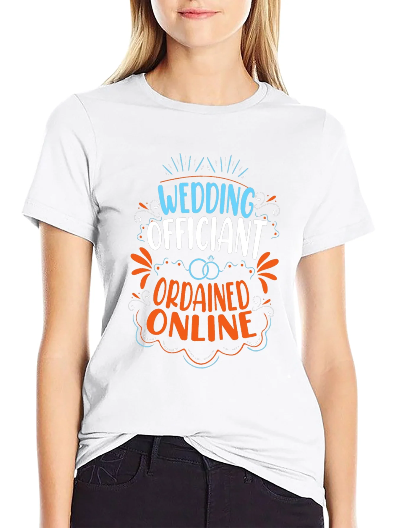 Wedding Officiant Ordained Online T-Shirt