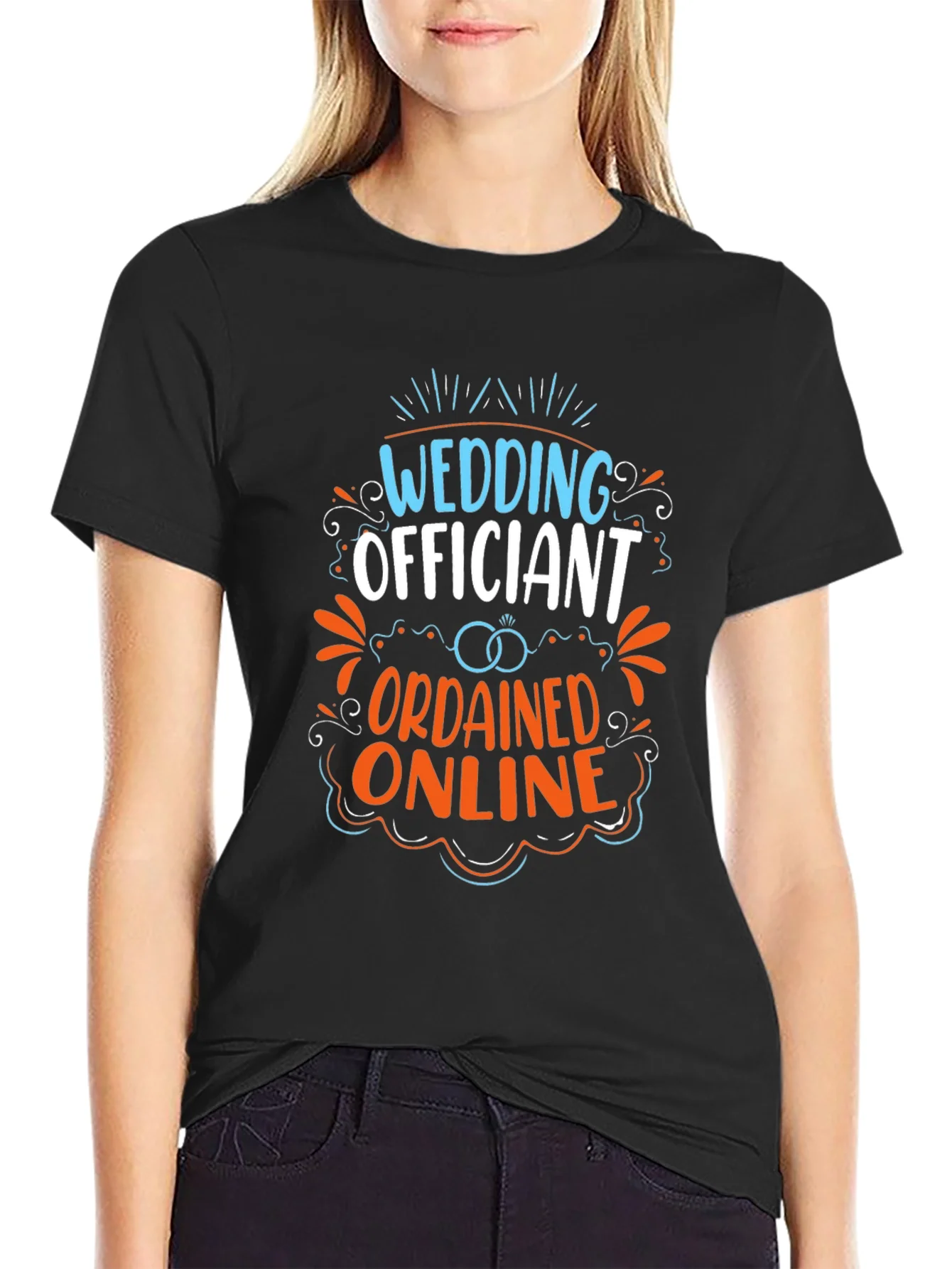 Wedding Officiant Ordained Online T-Shirt
