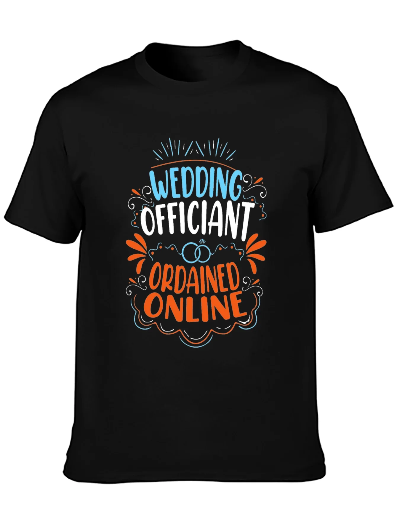 Wedding Officiant Ordained Online T-Shirt
