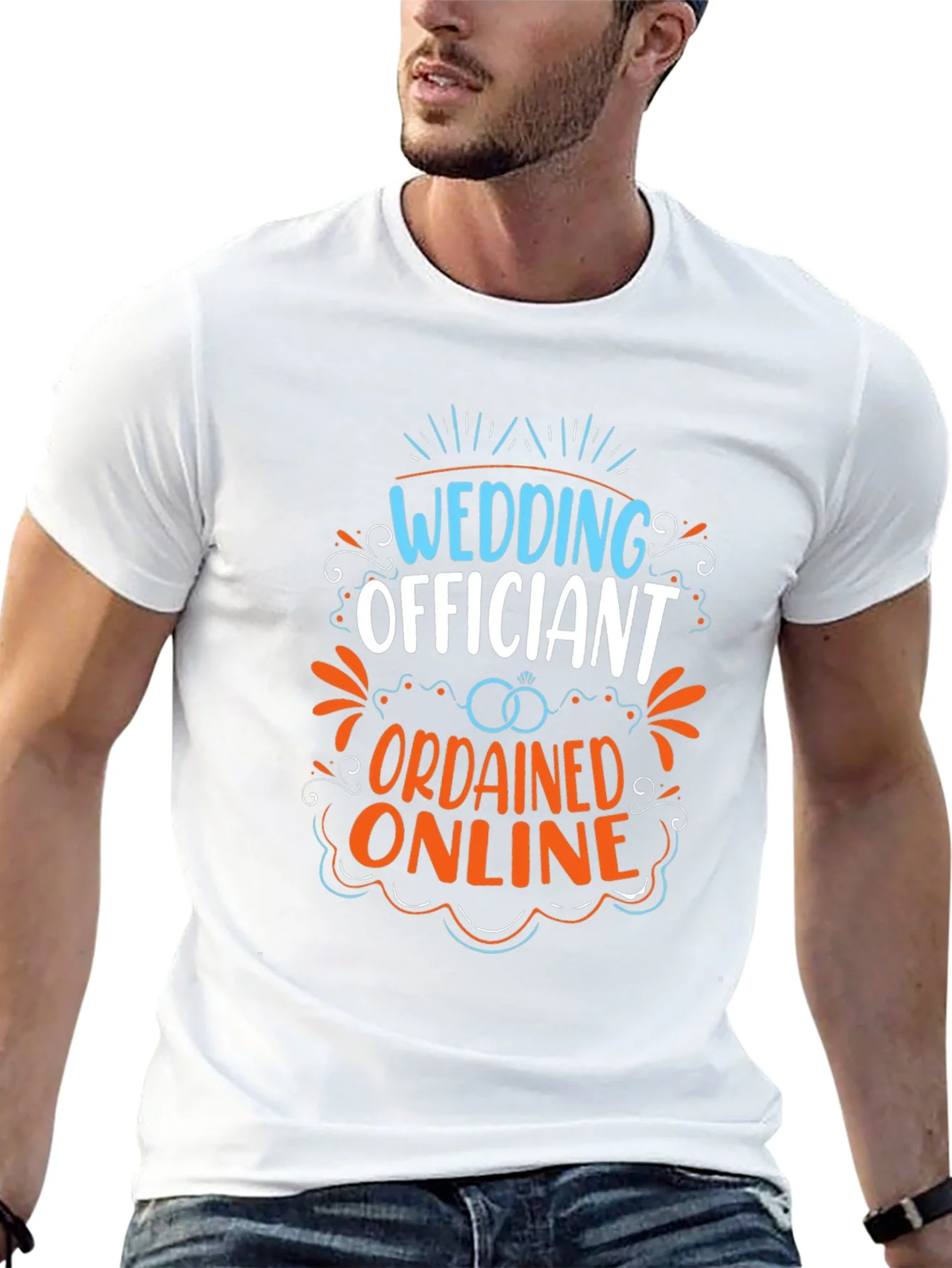 Wedding Officiant Ordained Online T-Shirt
