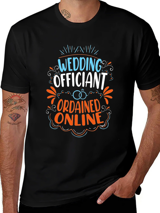 Wedding Officiant Ordained Online T-Shirt