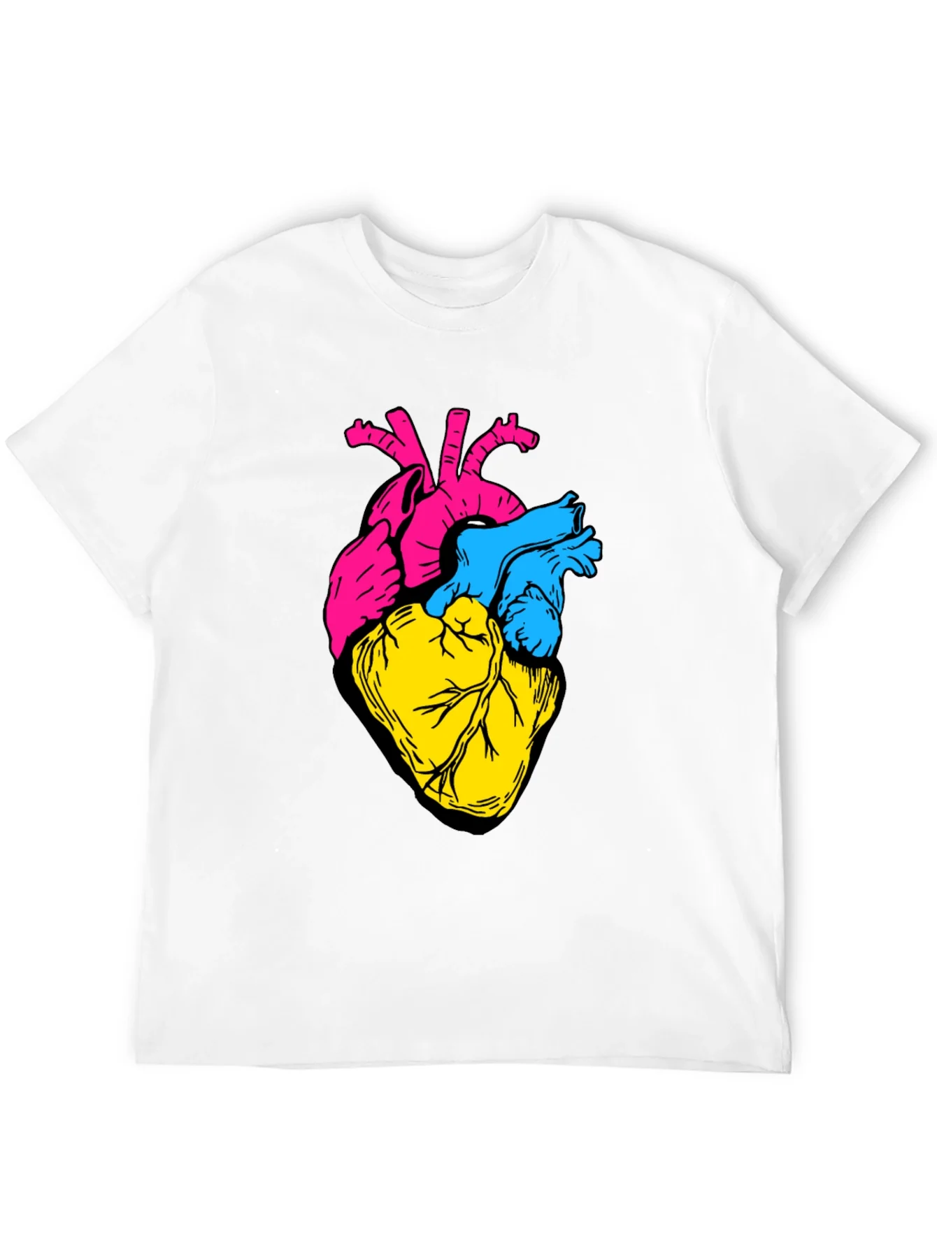 Anatomical Heart Tee - Bold Graphic Print