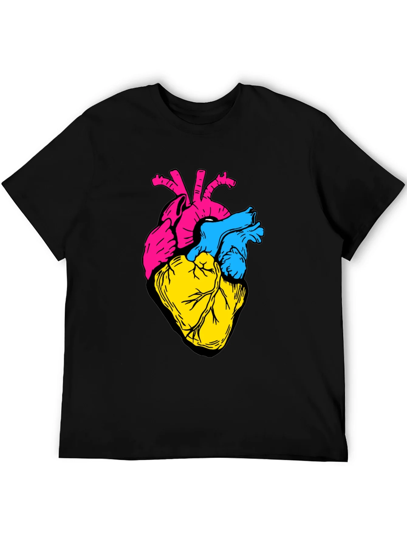 Anatomical Heart Tee - Bold Graphic Print