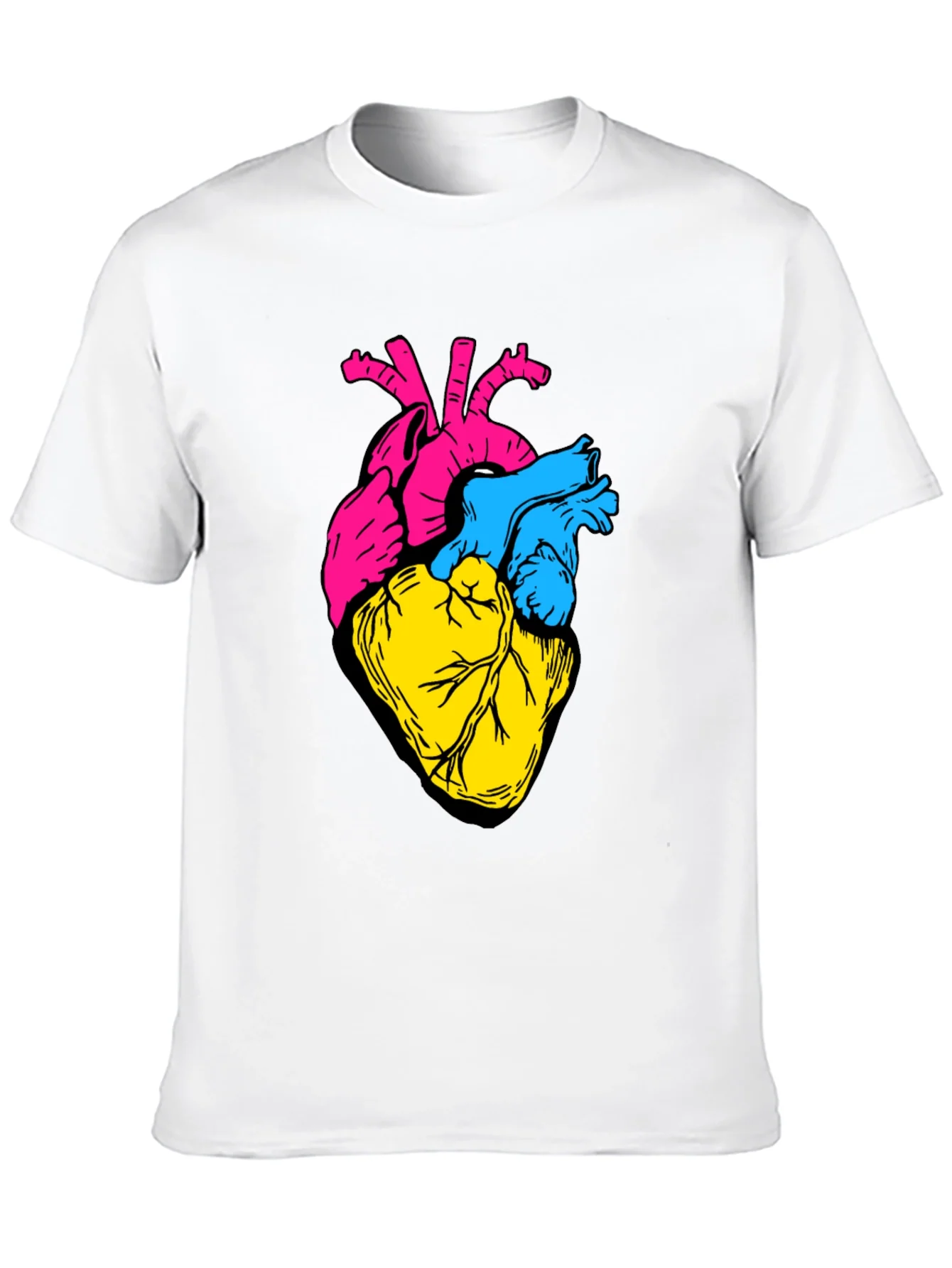 Anatomical Heart Tee - Bold Graphic Print
