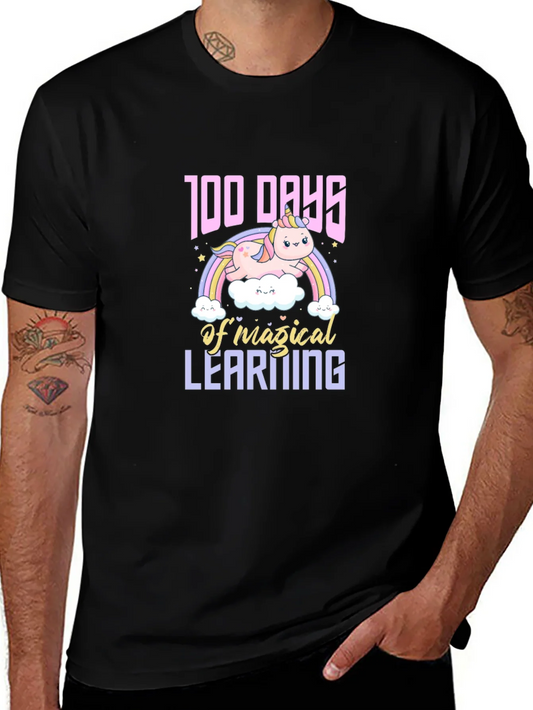 100 Days of Magical Learning Unicorn T-Shirt