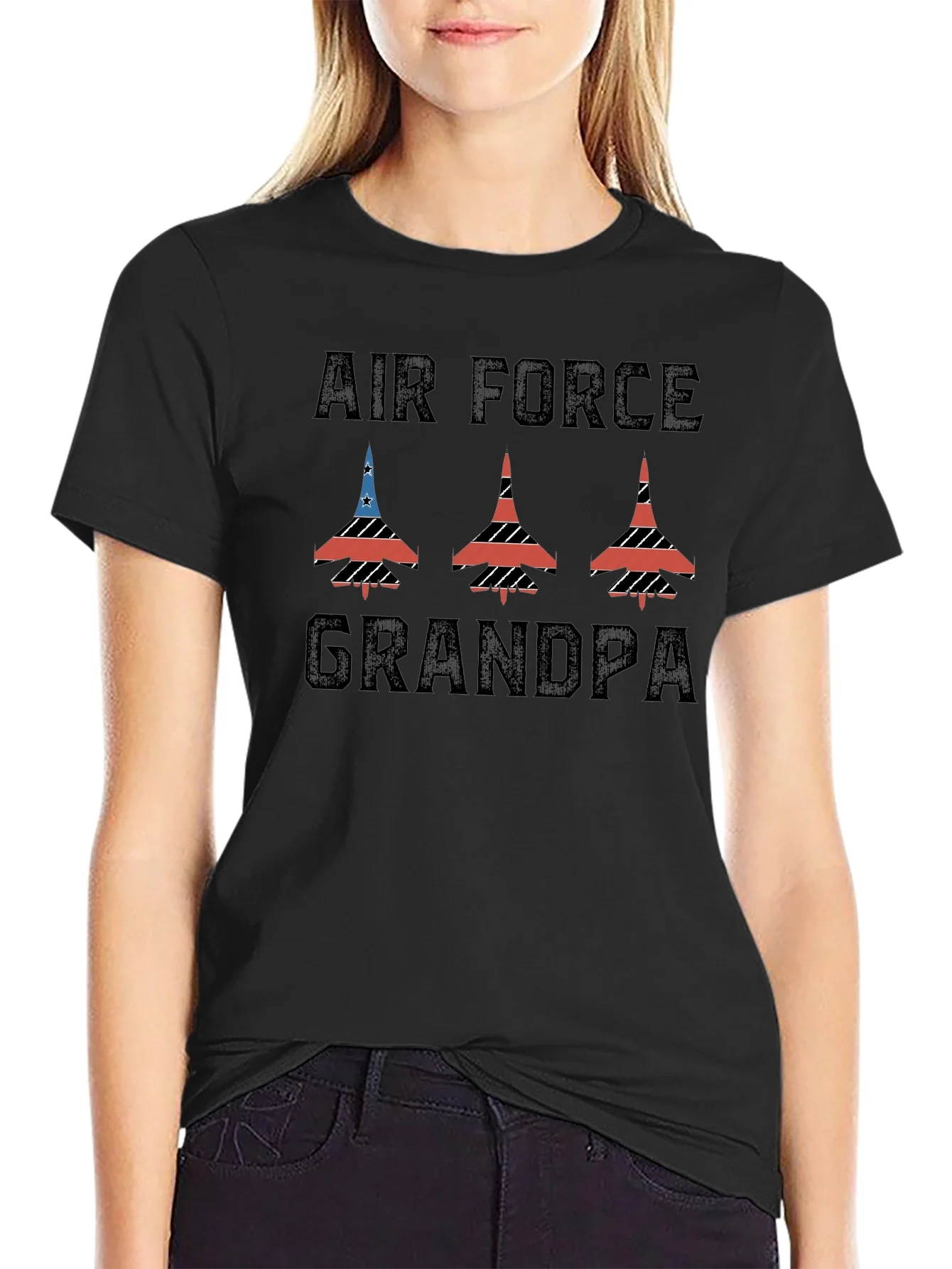 Air Force Grandpa Graphic T-Shirt