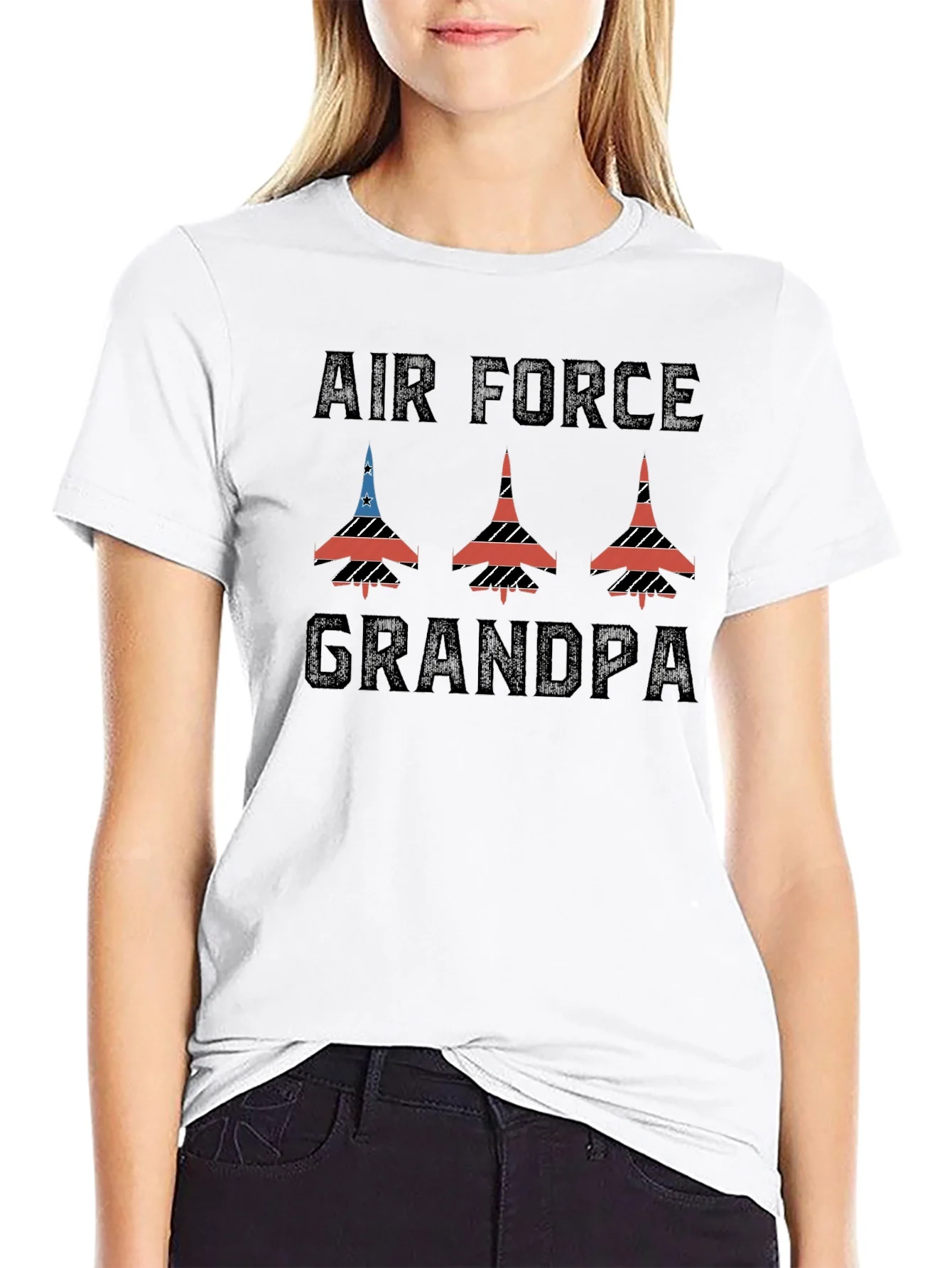 Air Force Grandpa Graphic T-Shirt
