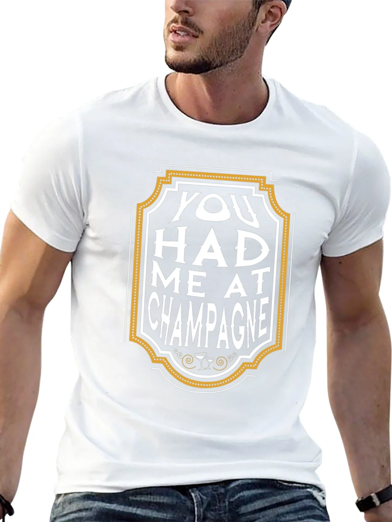 You Had Me at Champagne Graphic Tee