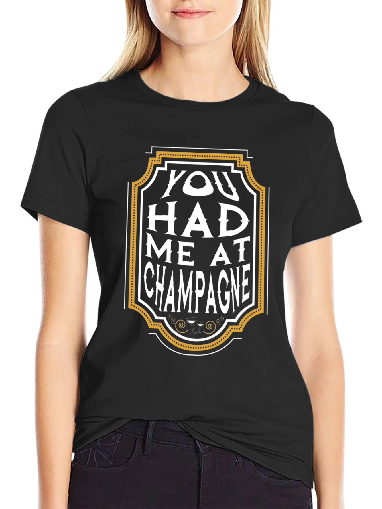 You Had Me at Champagne Graphic Tee