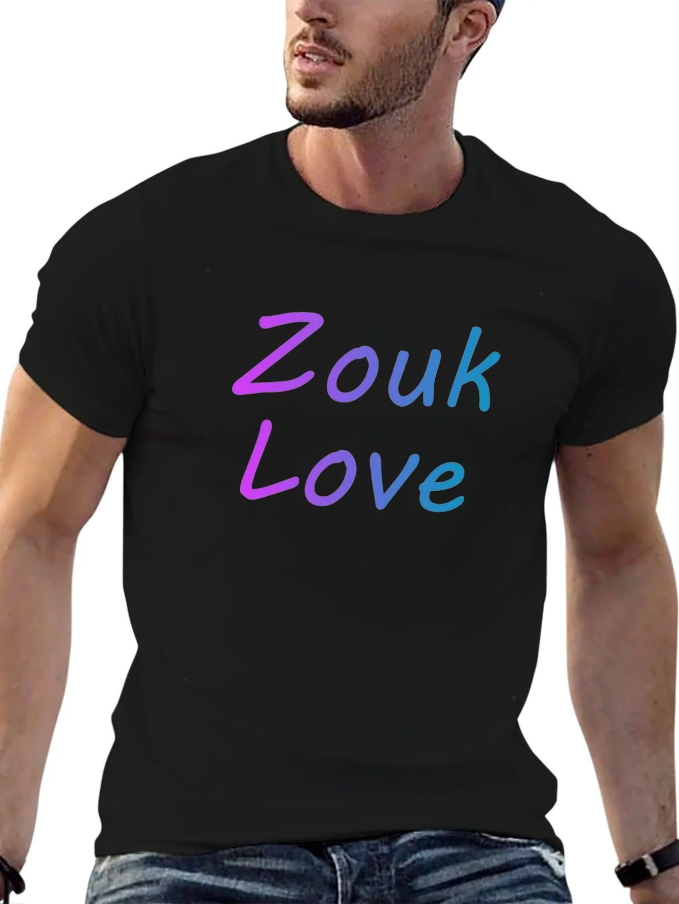 Zouk Love T-Shirt - Stylish Gradient Design