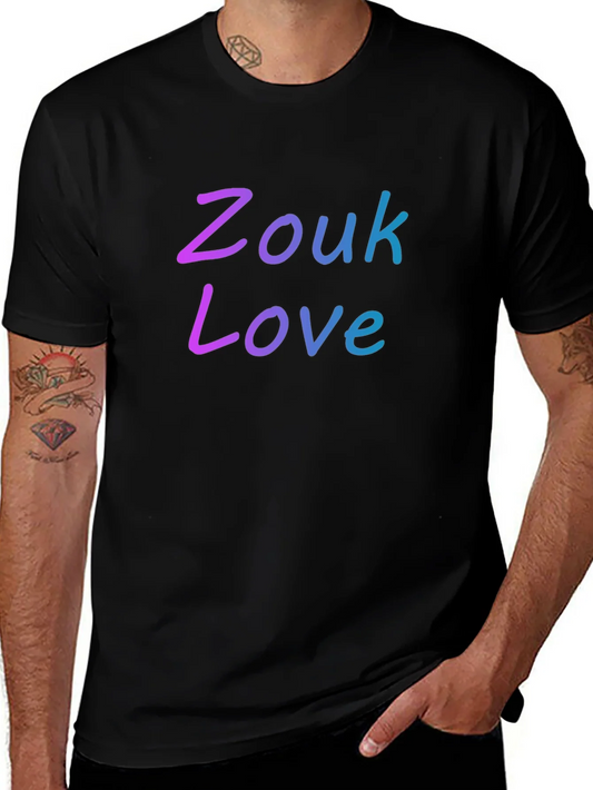 Zouk Love T-Shirt - Stylish Gradient Design