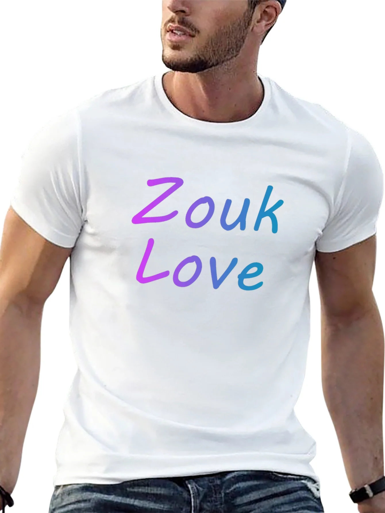 Zouk Love T-Shirt - Stylish Gradient Design
