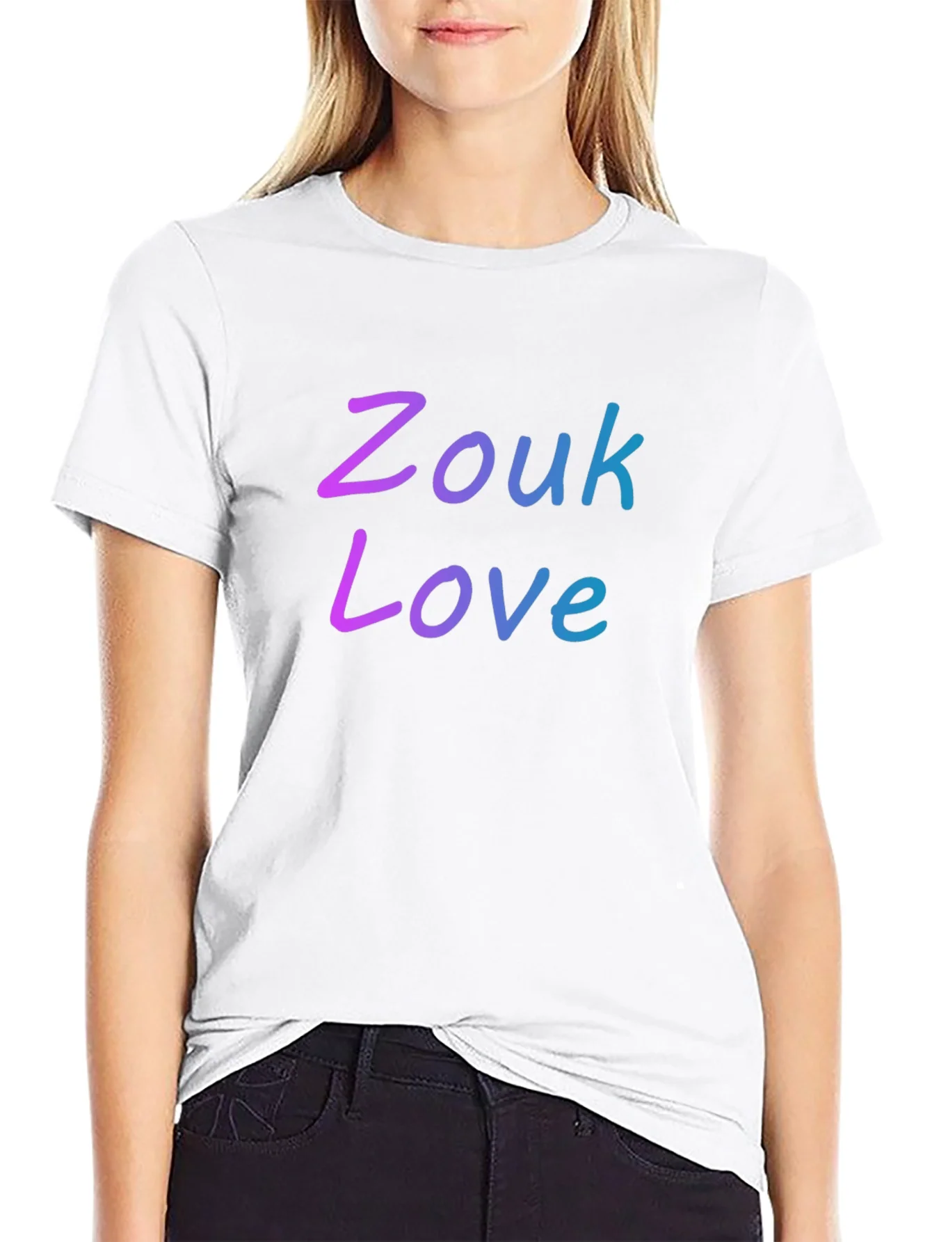 Zouk Love T-Shirt - Stylish Gradient Design