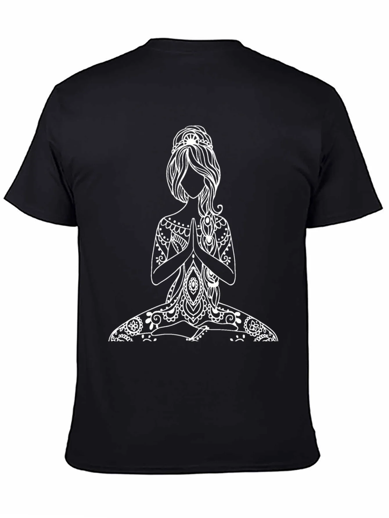 Yoga Girl Graphic Tee - Black