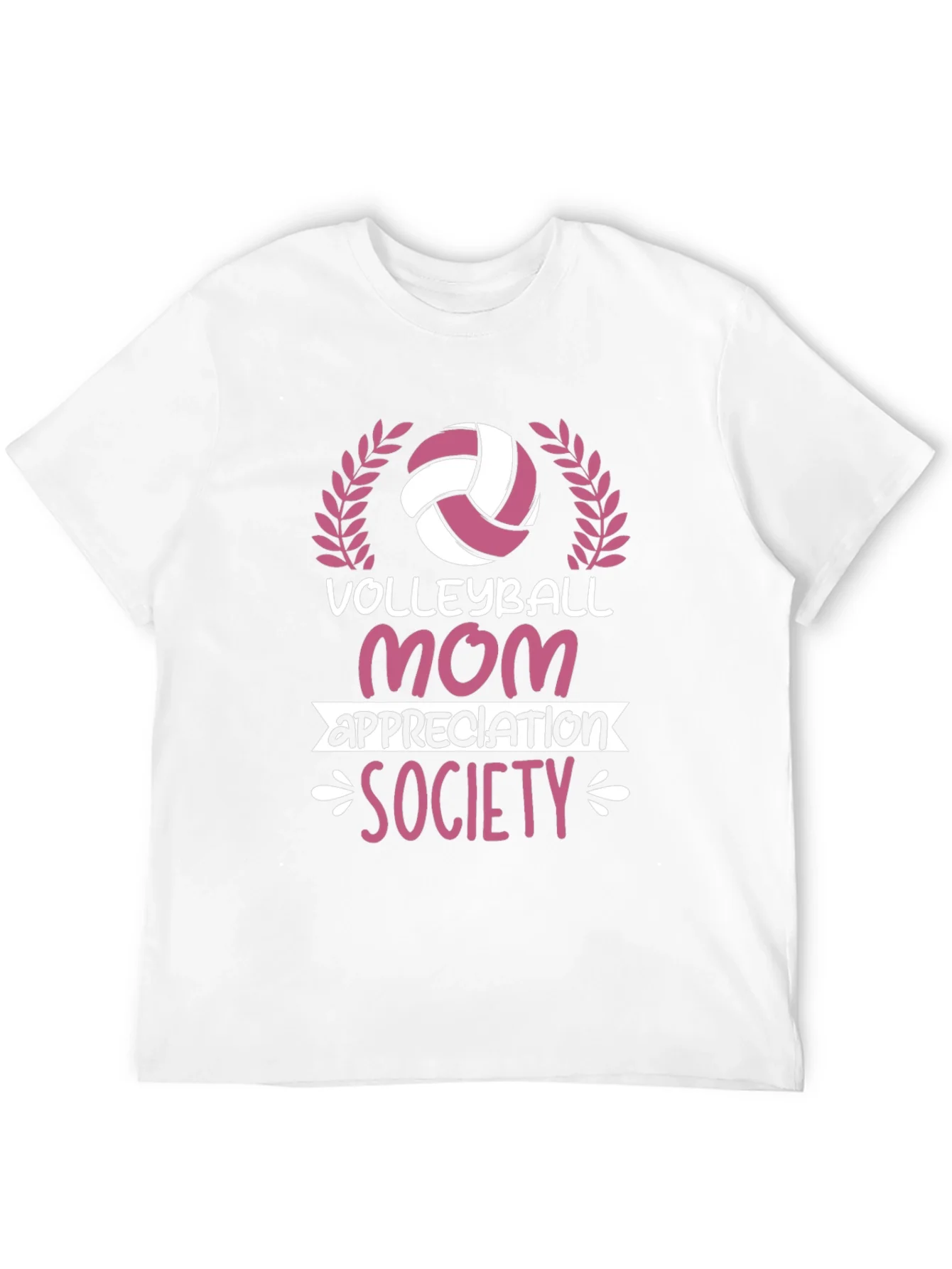 Volleyball Mom Appreciation Society Black T-Shirt
