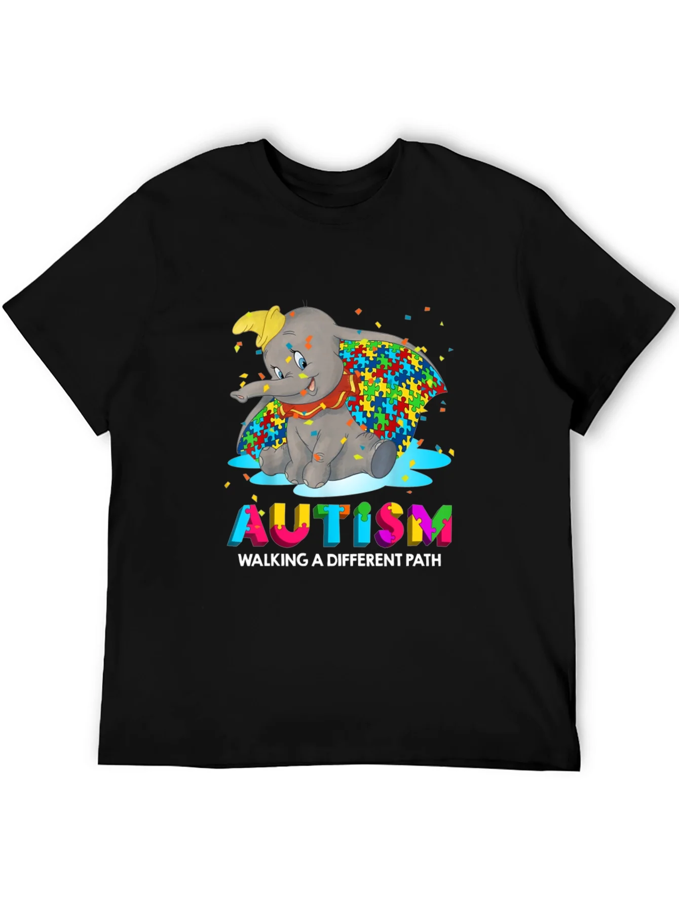 Autism Awareness Dumbo T-Shirt