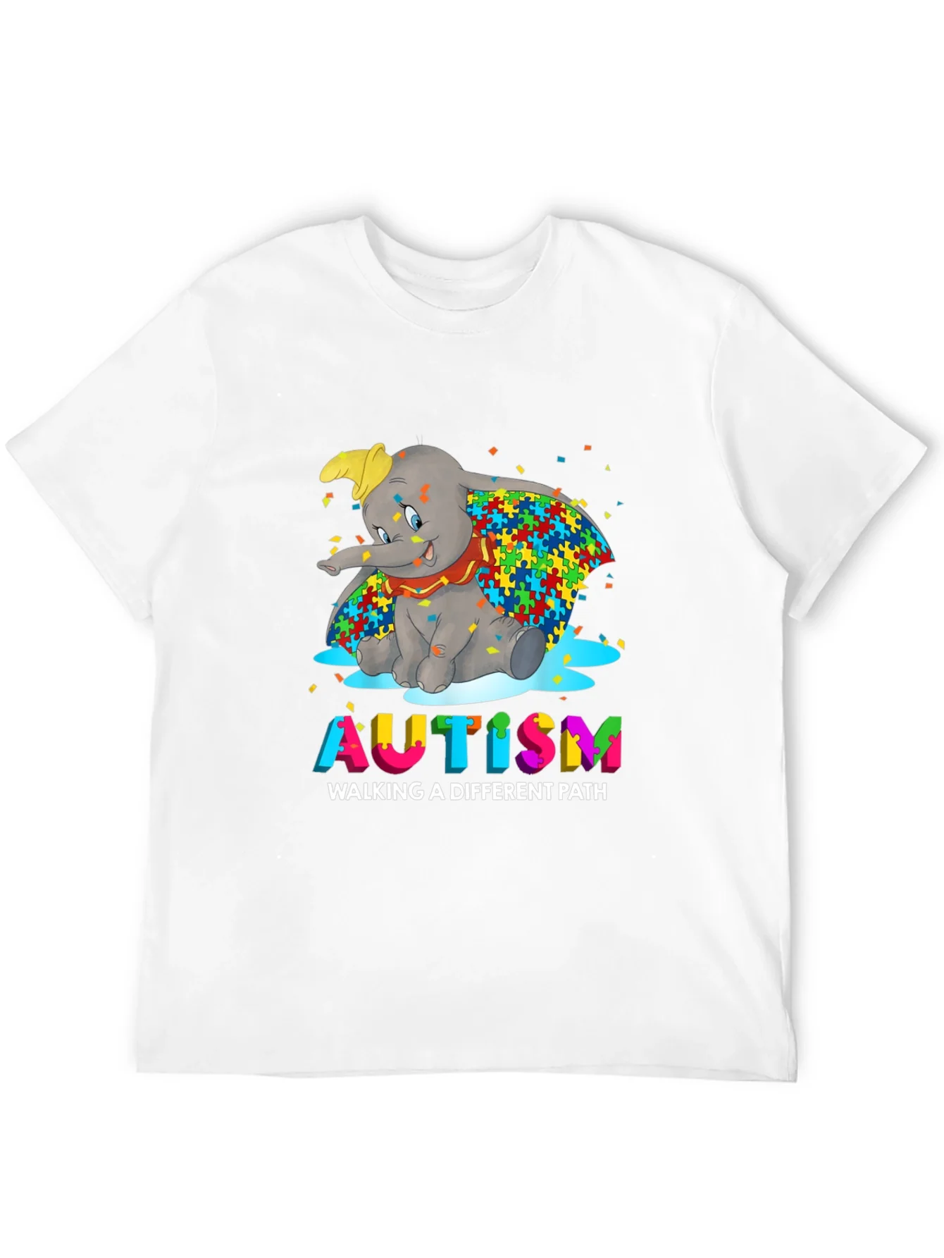 Autism Awareness Dumbo T-Shirt