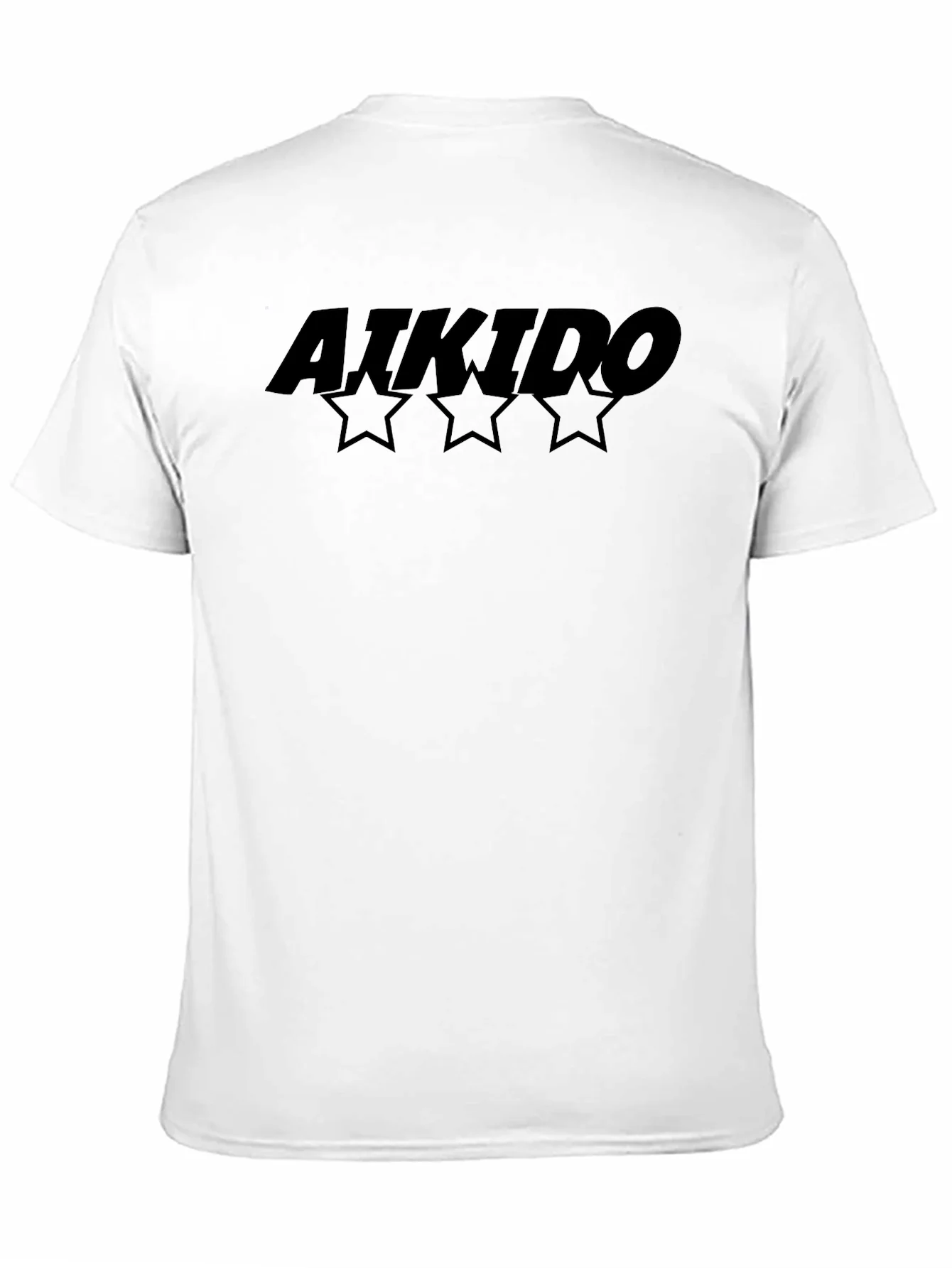 Aikido Star Graphic T-Shirt - Martial Arts Tee