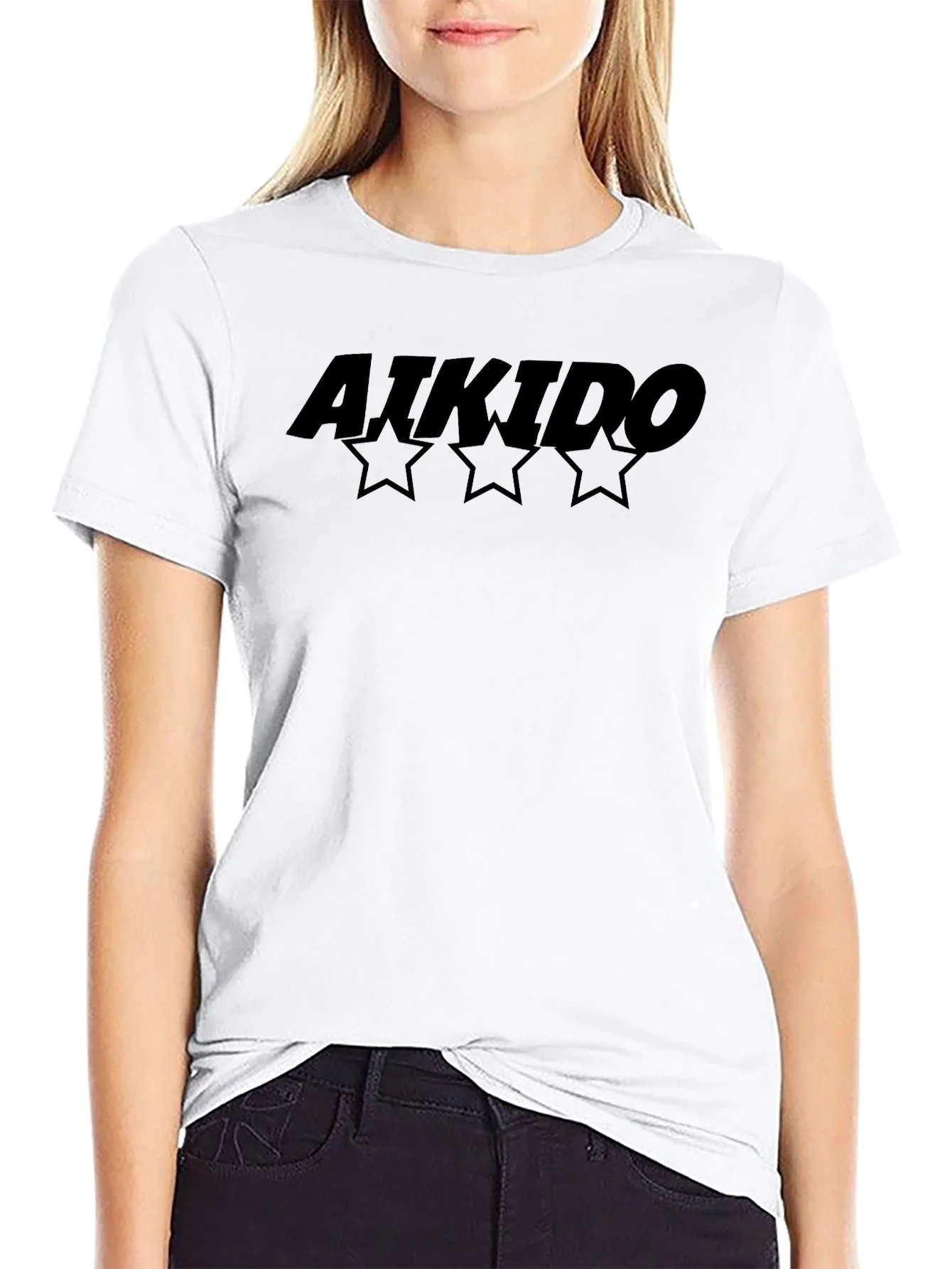 Aikido Star Graphic T-Shirt - Martial Arts Tee