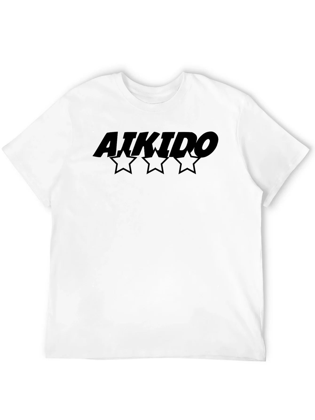 Aikido Star Graphic T-Shirt - Martial Arts Tee