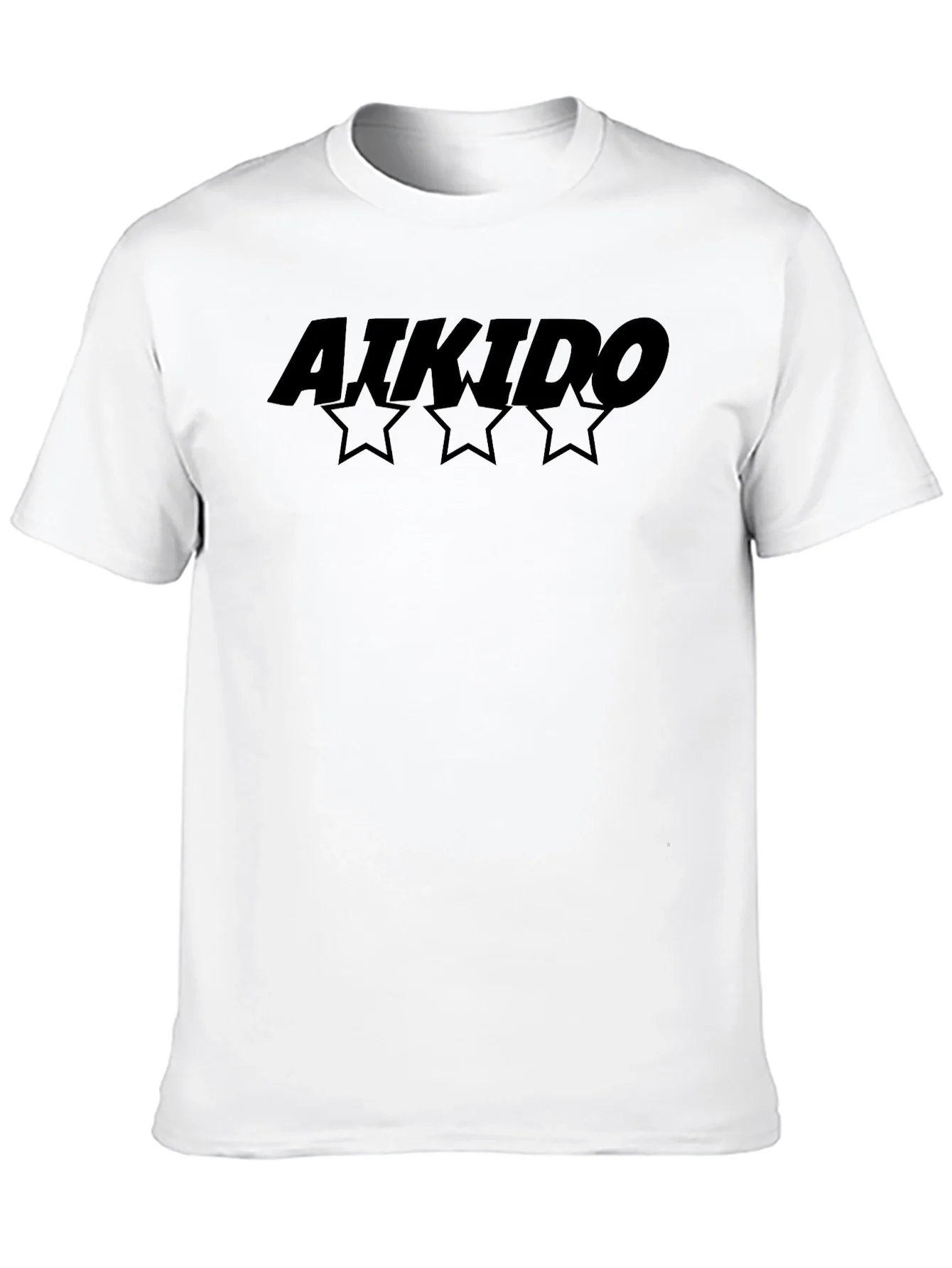 Aikido Star Graphic T-Shirt - Martial Arts Tee