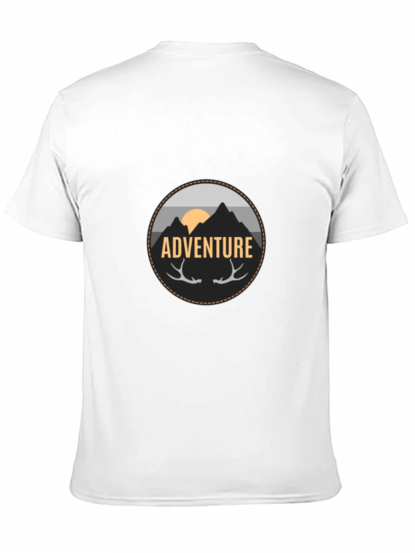 Adventure Graphic Tee - Mens Black T-Shirt