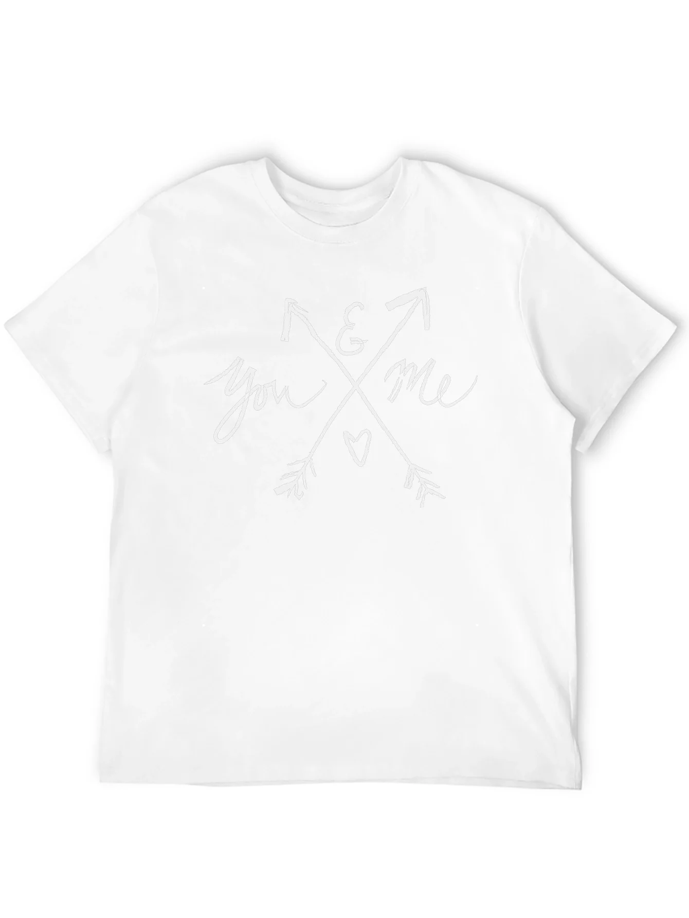 You & Me Arrow T-Shirt - Stylish Graphic Tee