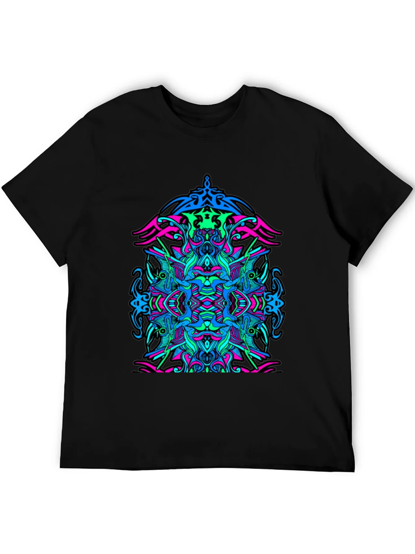 Vibrant Psychedelic Graphic T-Shirt