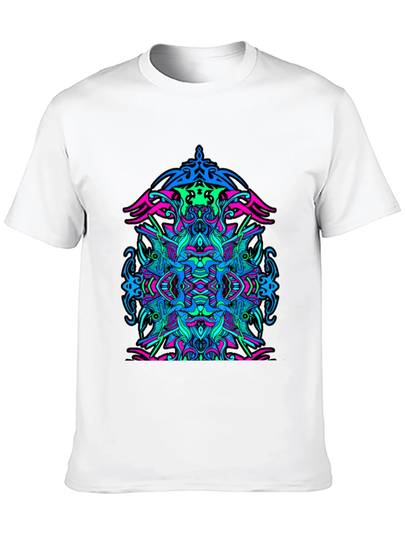 Vibrant Psychedelic Graphic T-Shirt