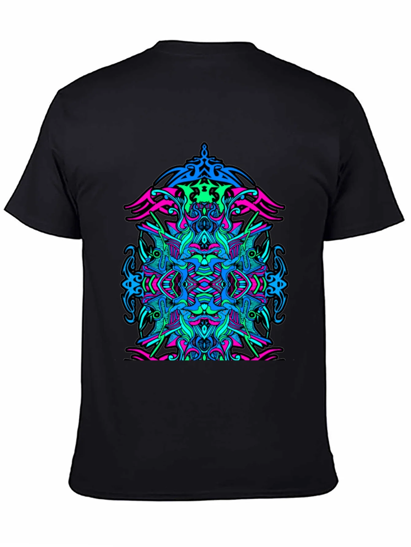 Vibrant Psychedelic Graphic T-Shirt