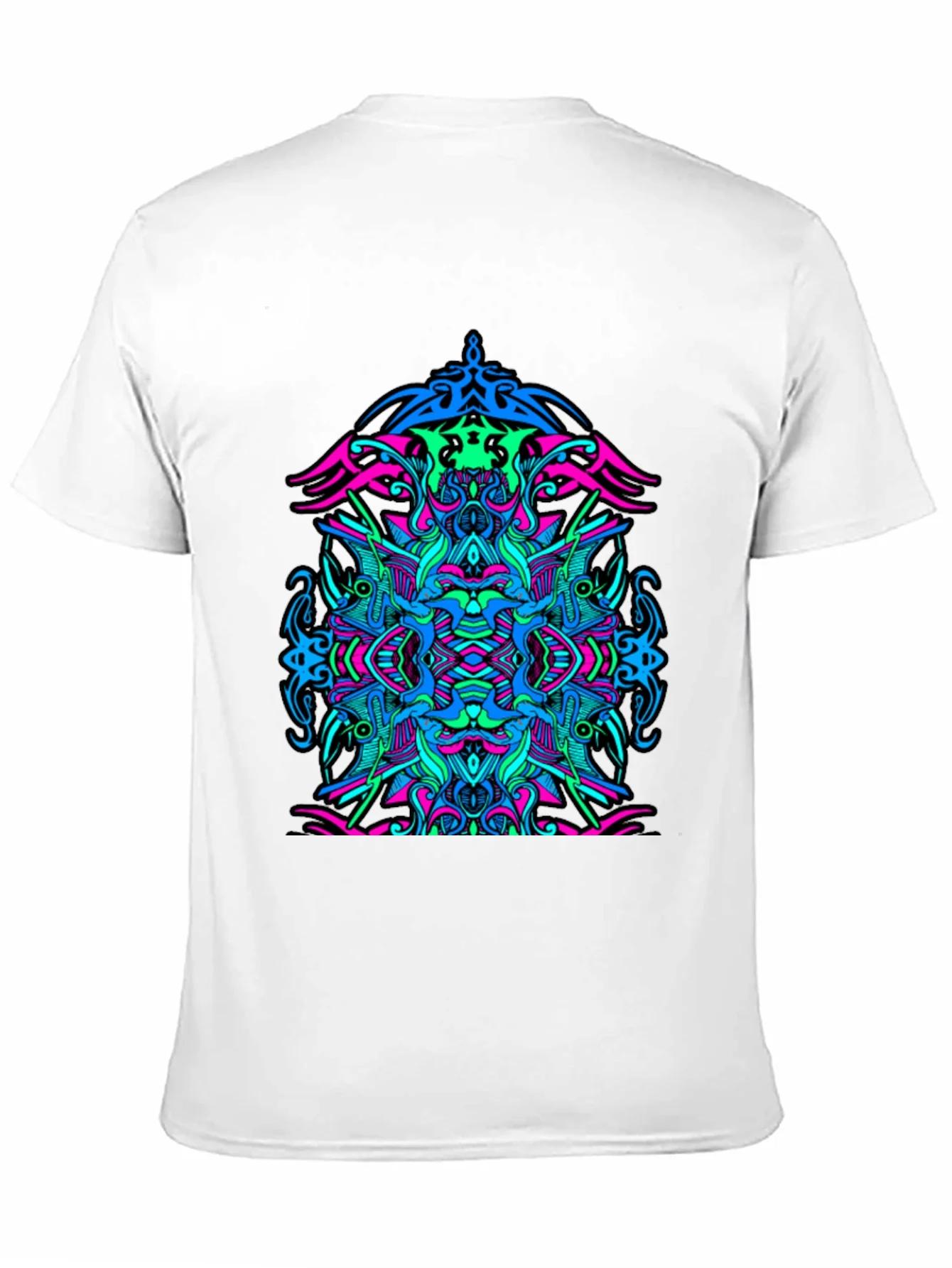 Vibrant Psychedelic Graphic T-Shirt