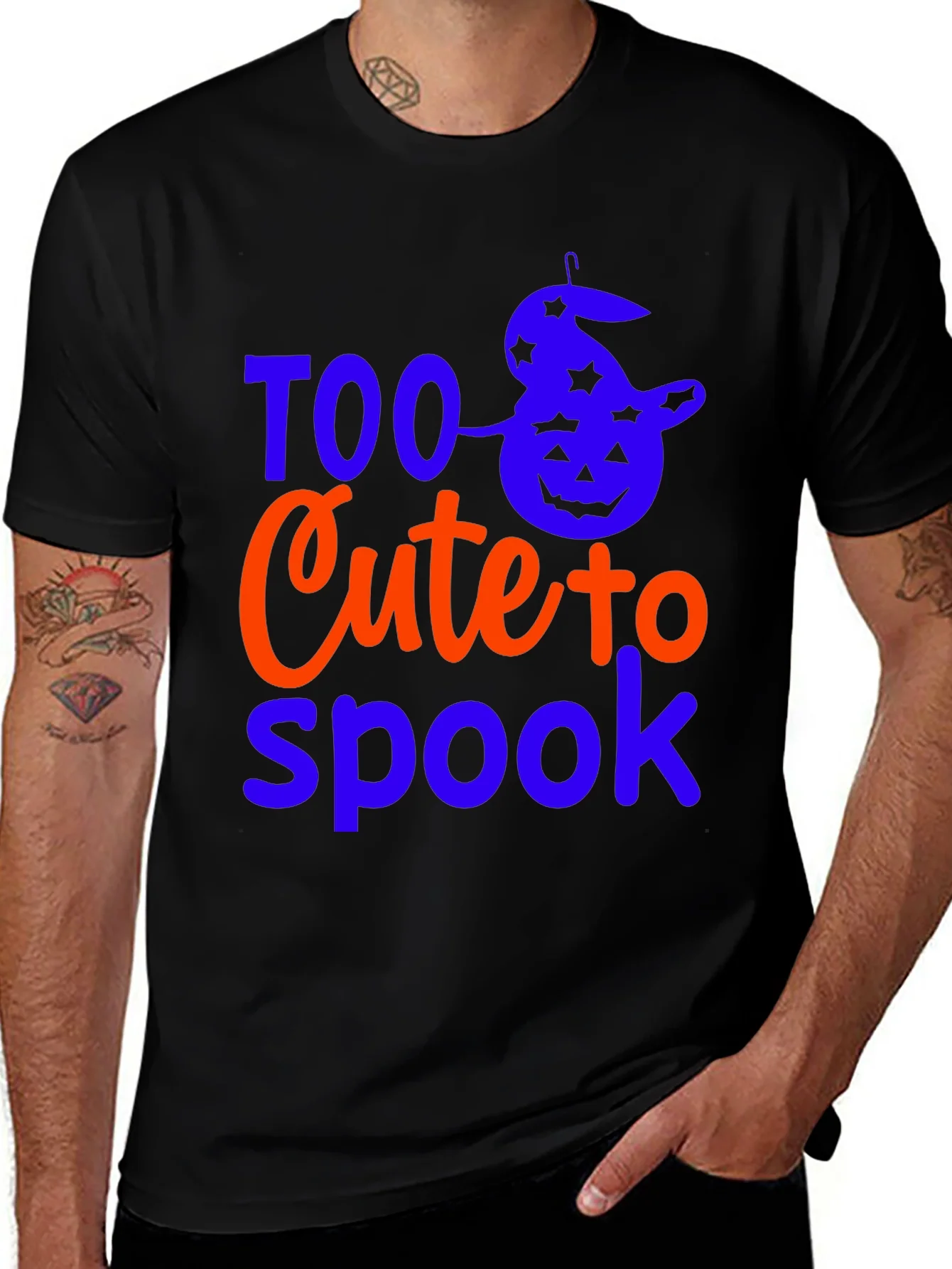 Too Cute To Spook Halloween T-Shirt