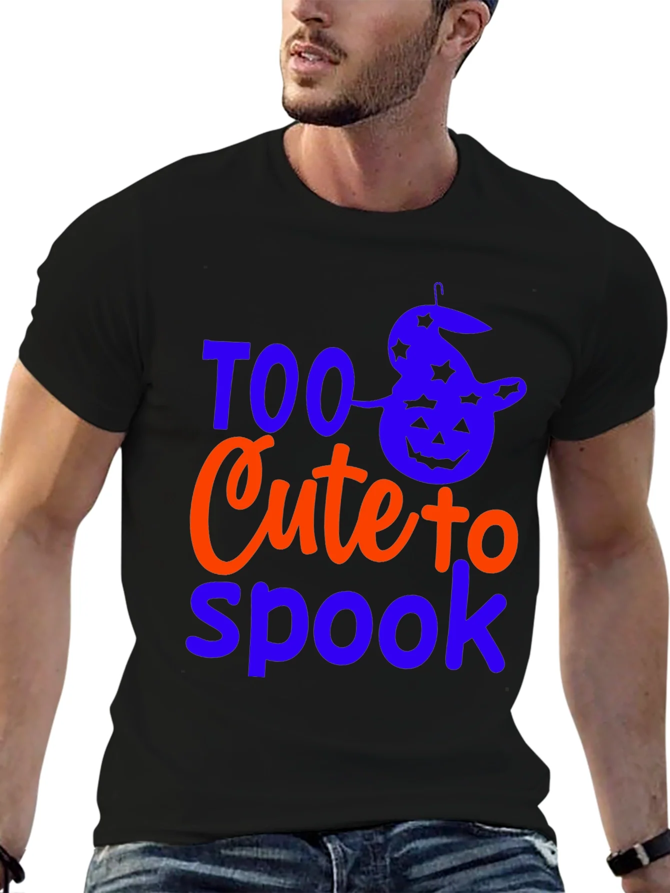 Too Cute To Spook Halloween T-Shirt
