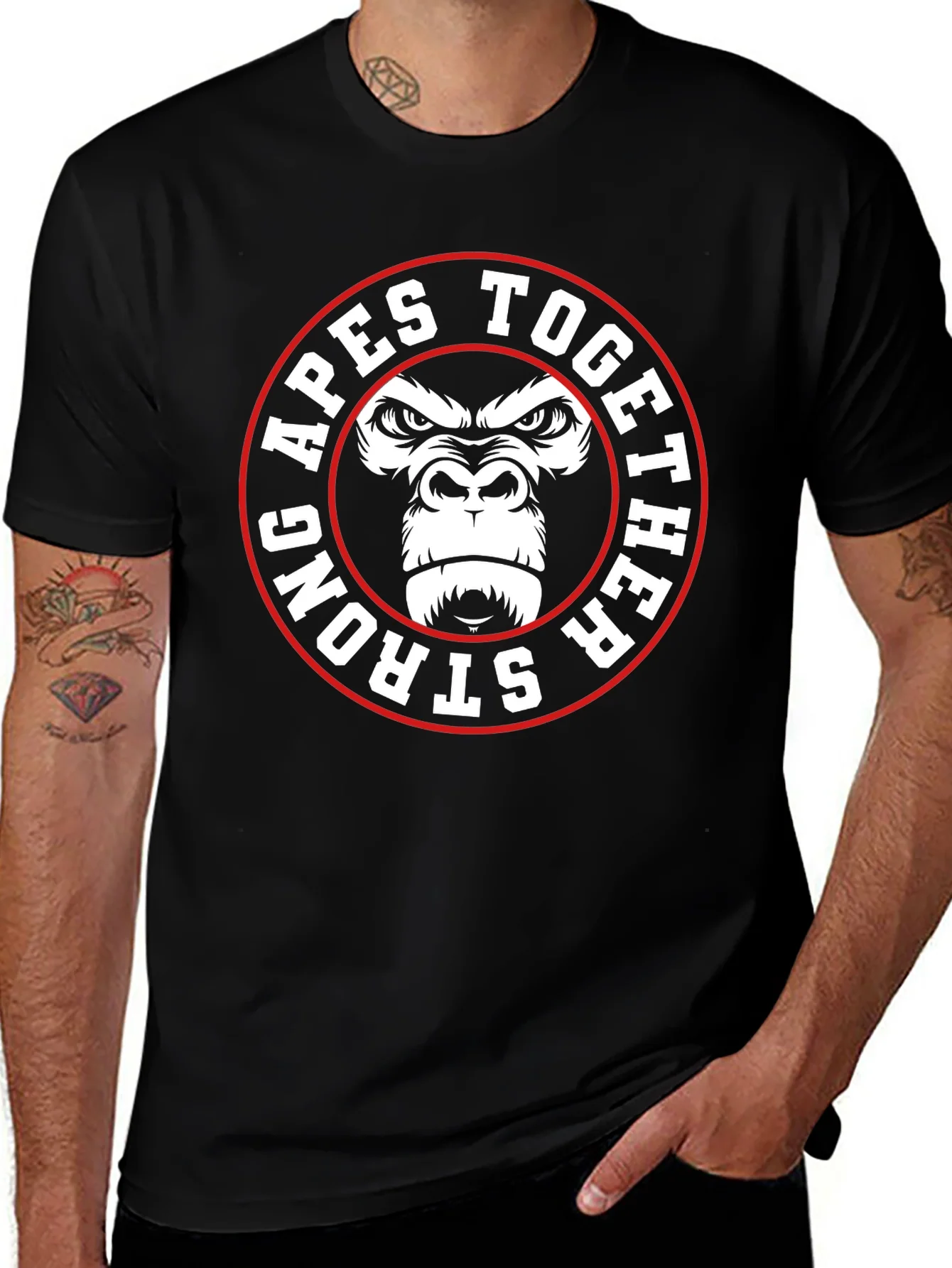Apes Together Strong Graphic Tee