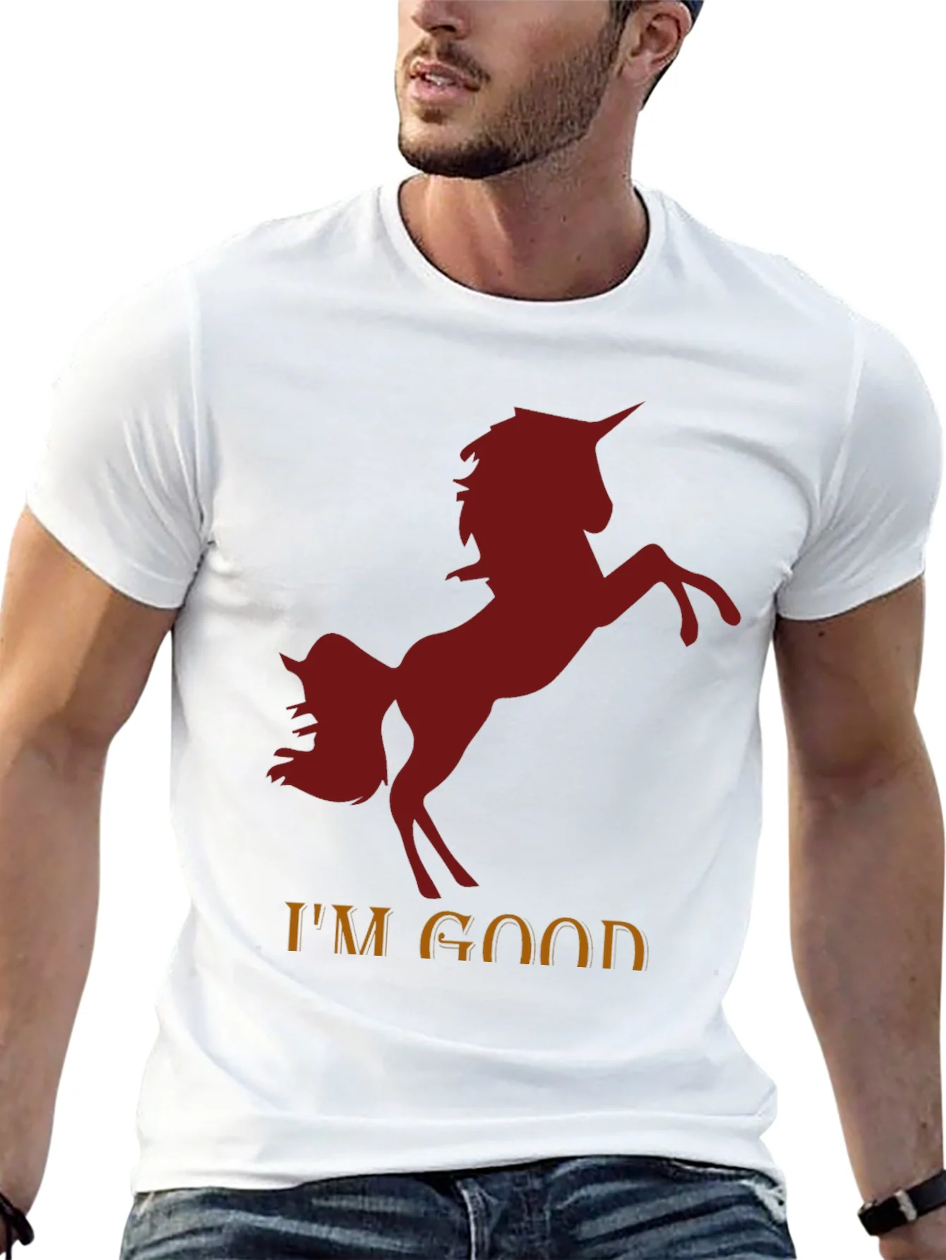 Unicorn Silhouette T-Shirt - Im Good