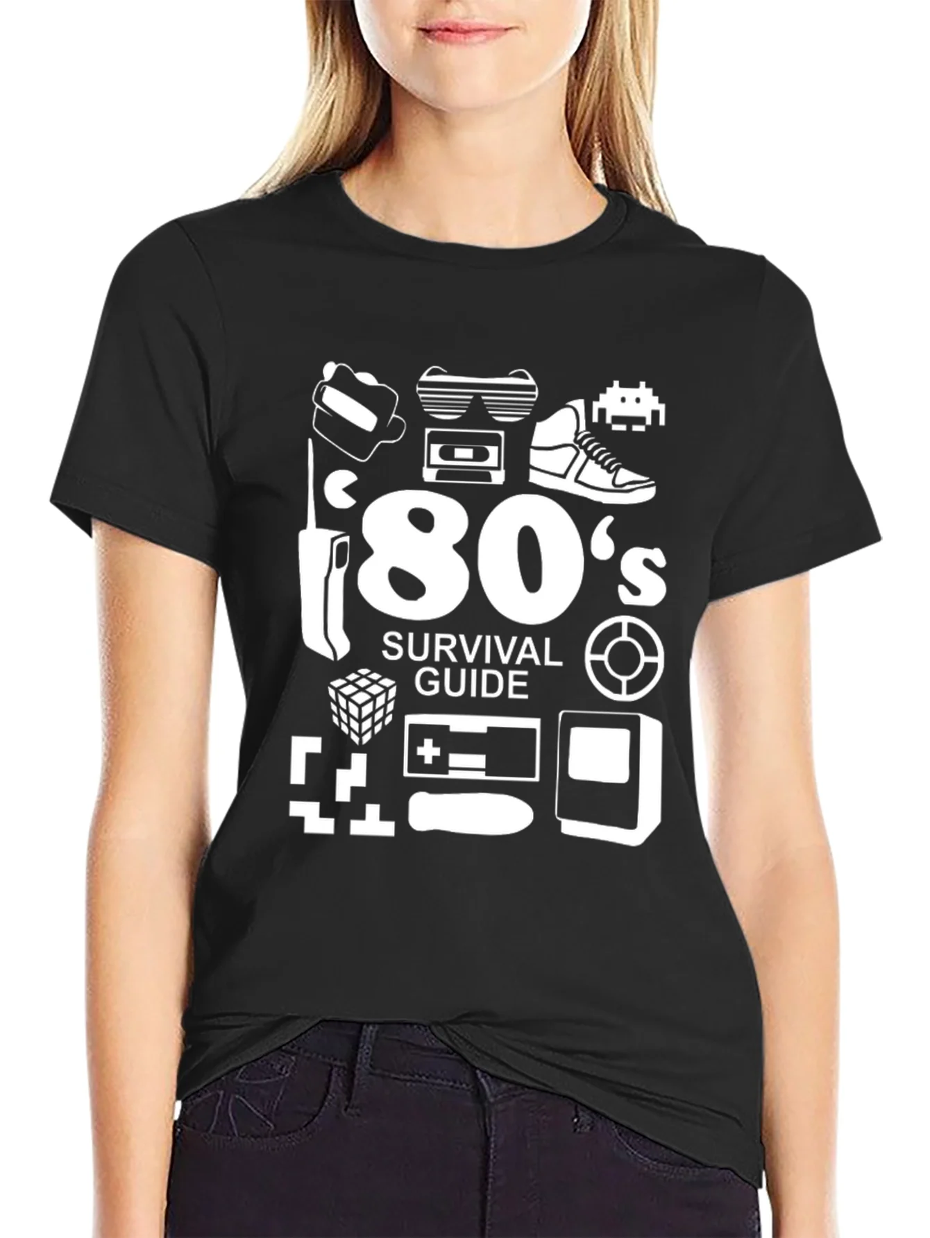 80s Survival Guide Graphic T-Shirt