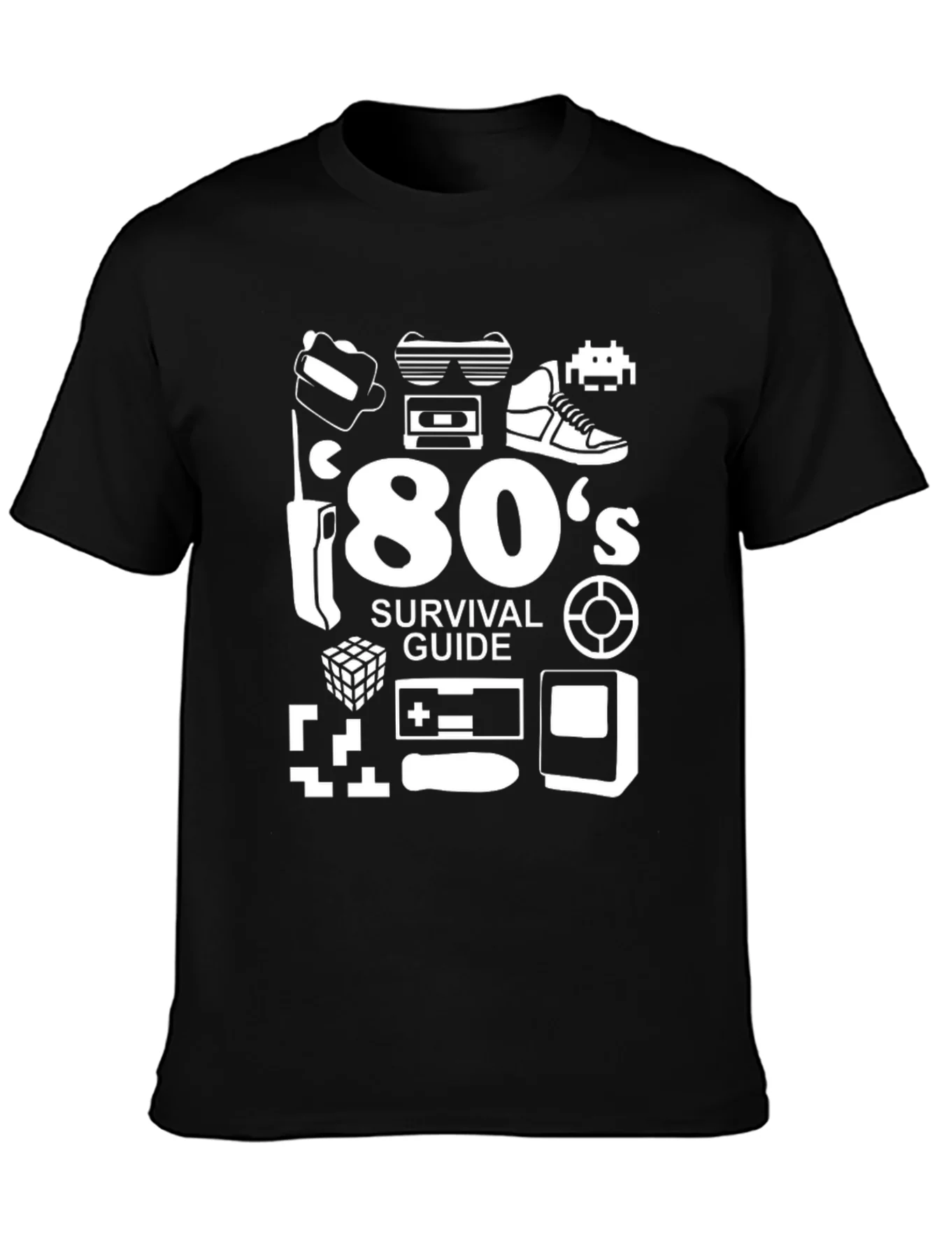 80s Survival Guide Graphic T-Shirt