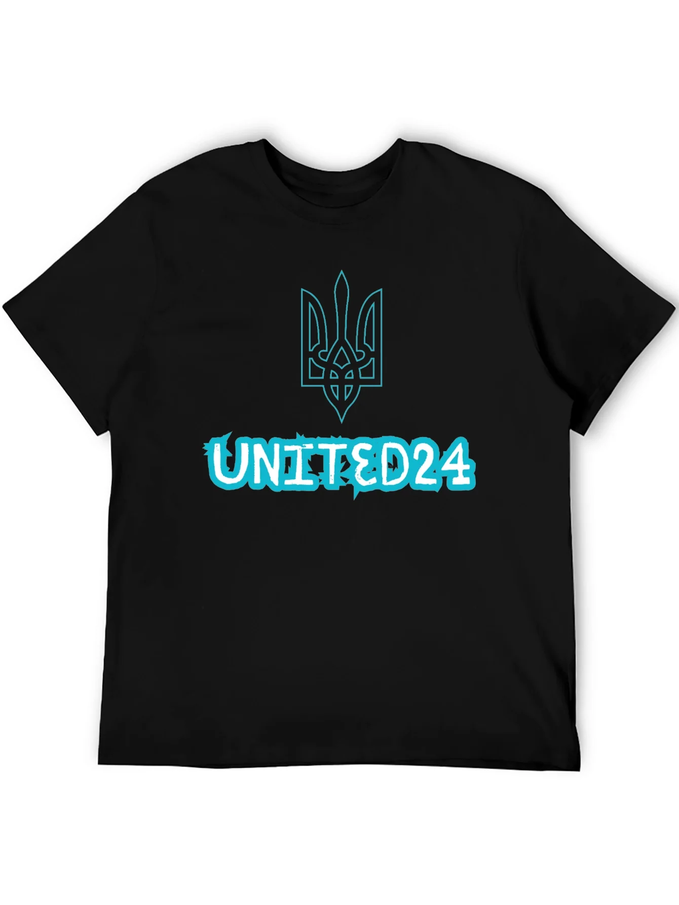 UNITED24 Trident Graphic Tee - Ukraine Support