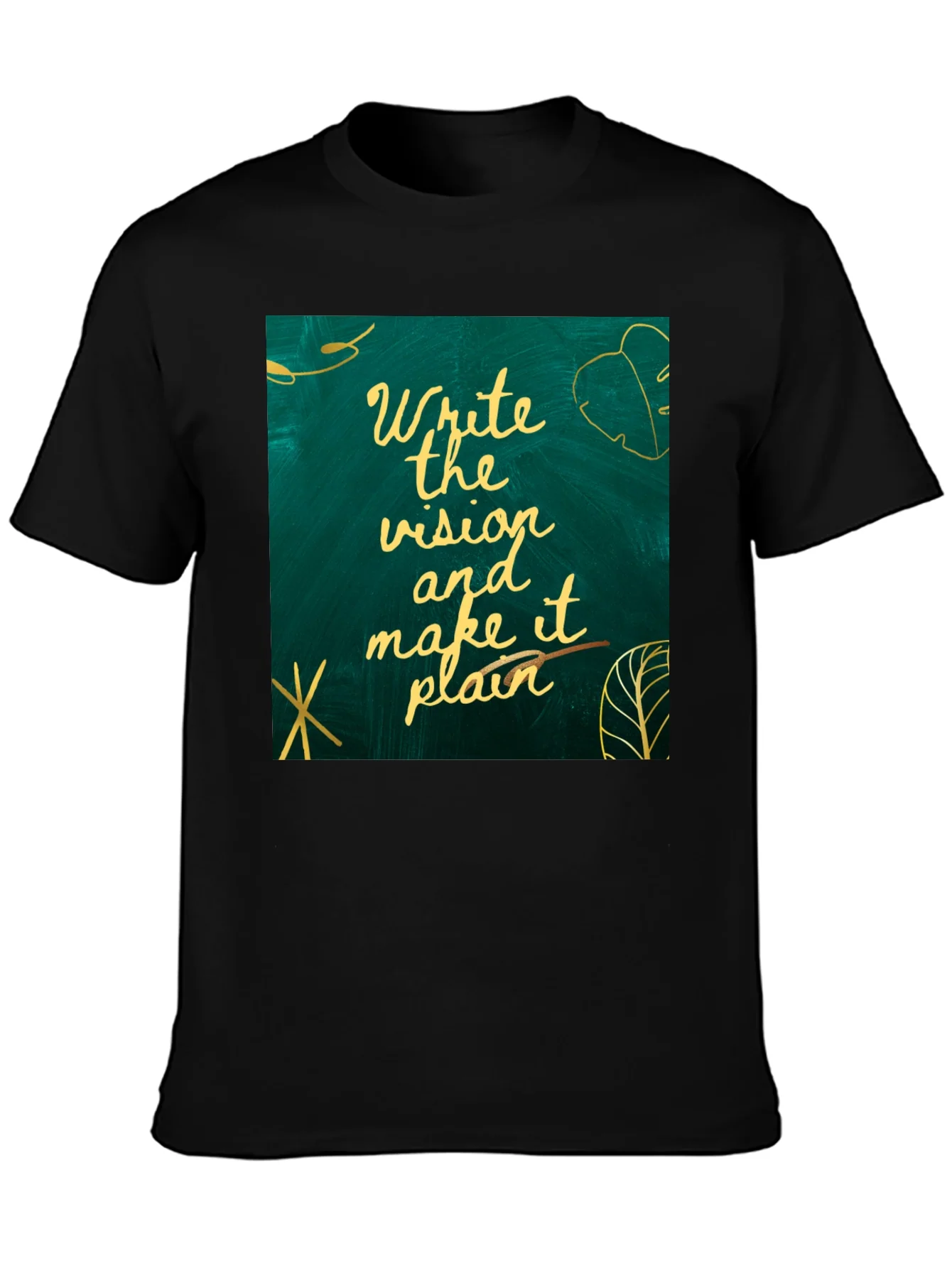 Visionary Tee: Write the Vision Make it Plain T-Shirt