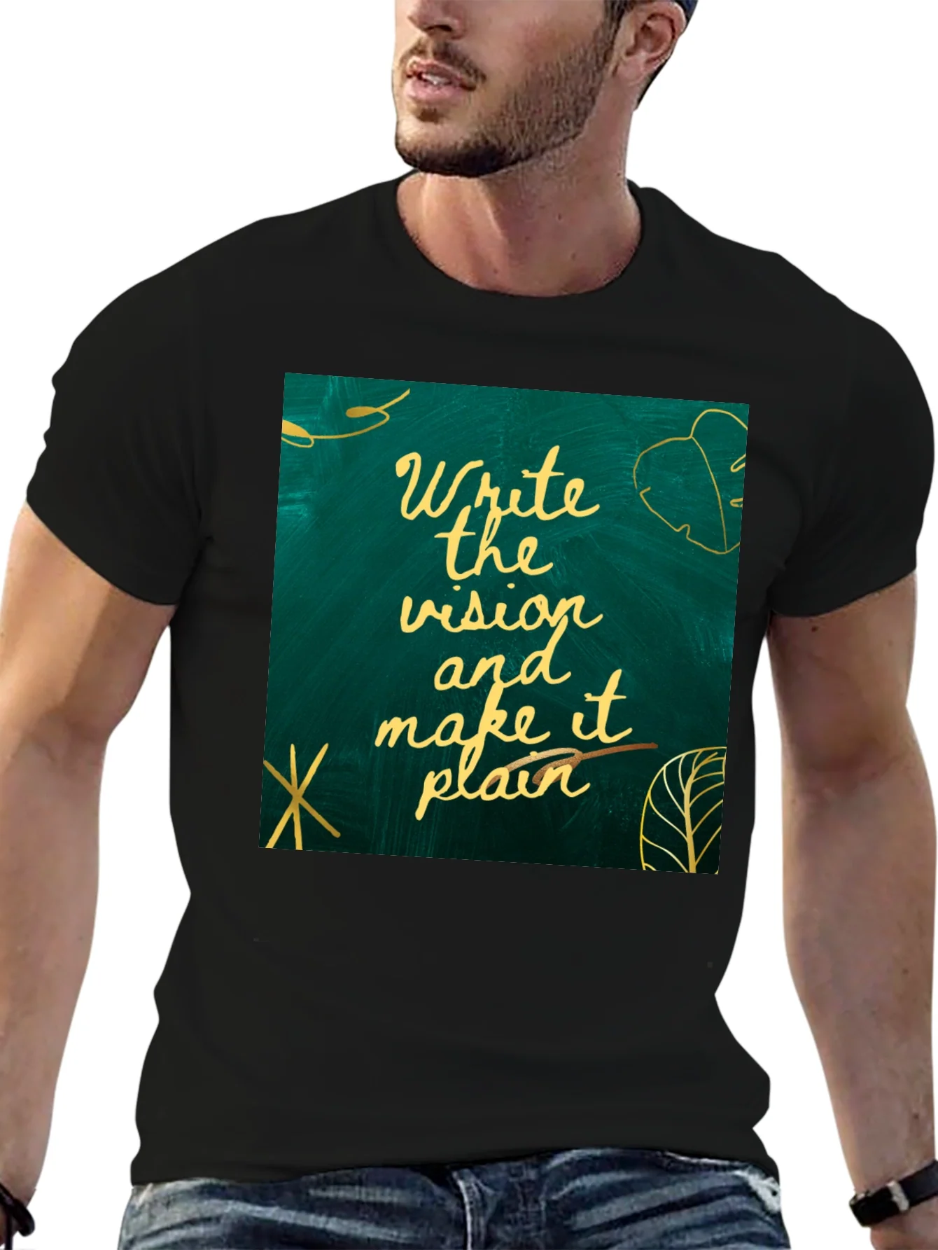 Visionary Tee: Write the Vision Make it Plain T-Shirt