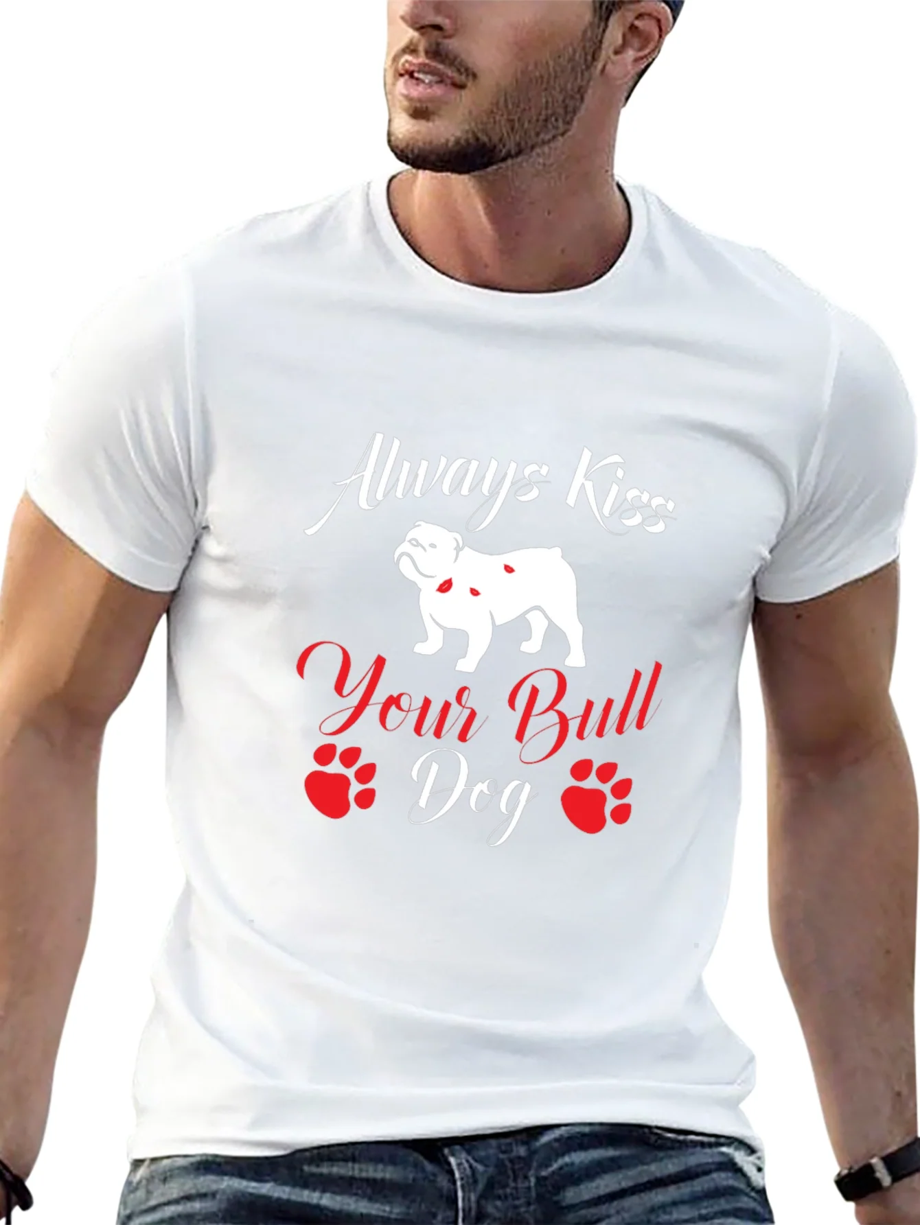 Always Kiss Your Bulldog T-Shirt